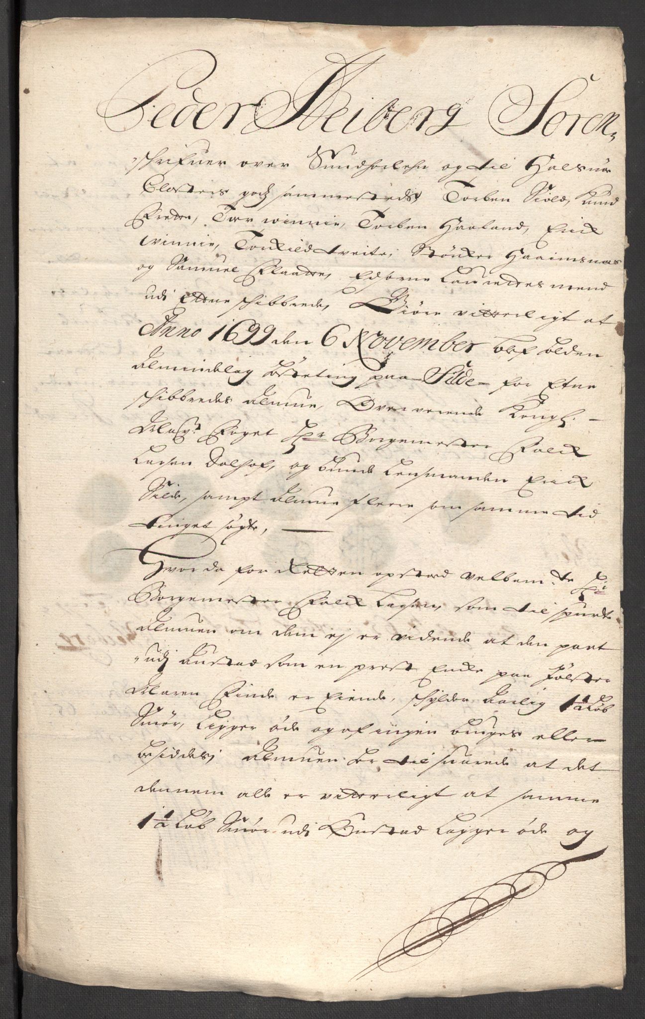 Rentekammeret inntil 1814, Reviderte regnskaper, Fogderegnskap, AV/RA-EA-4092/R48/L2978: Fogderegnskap Sunnhordland og Hardanger, 1699, p. 409