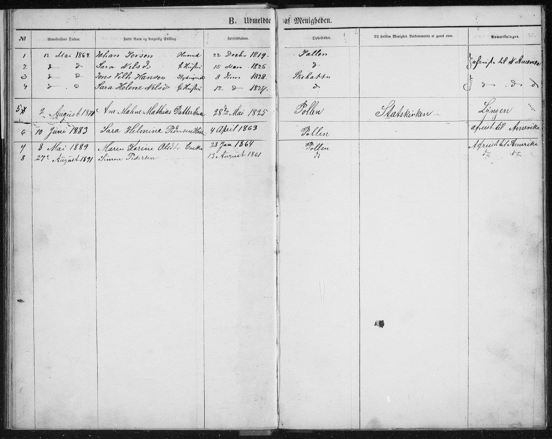 Fylkesmannen i Troms, SATØ/S-0001/A7.10.2/L1978: Dissenter register no. TF 1978, 1858-1891