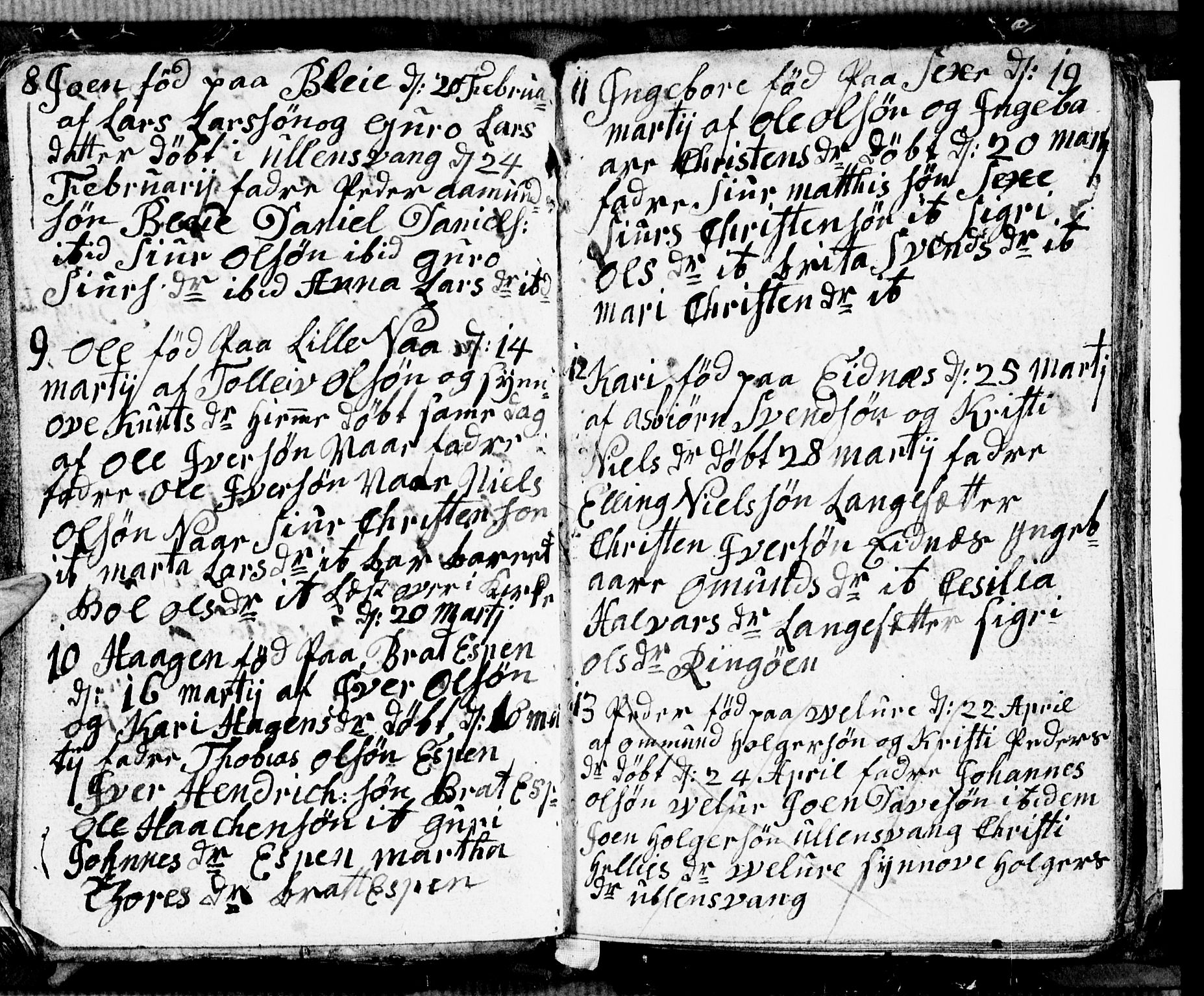 Ullensvang sokneprestembete, SAB/A-78701/H/Hab: Parish register (copy) no. B 6, 1788-1791