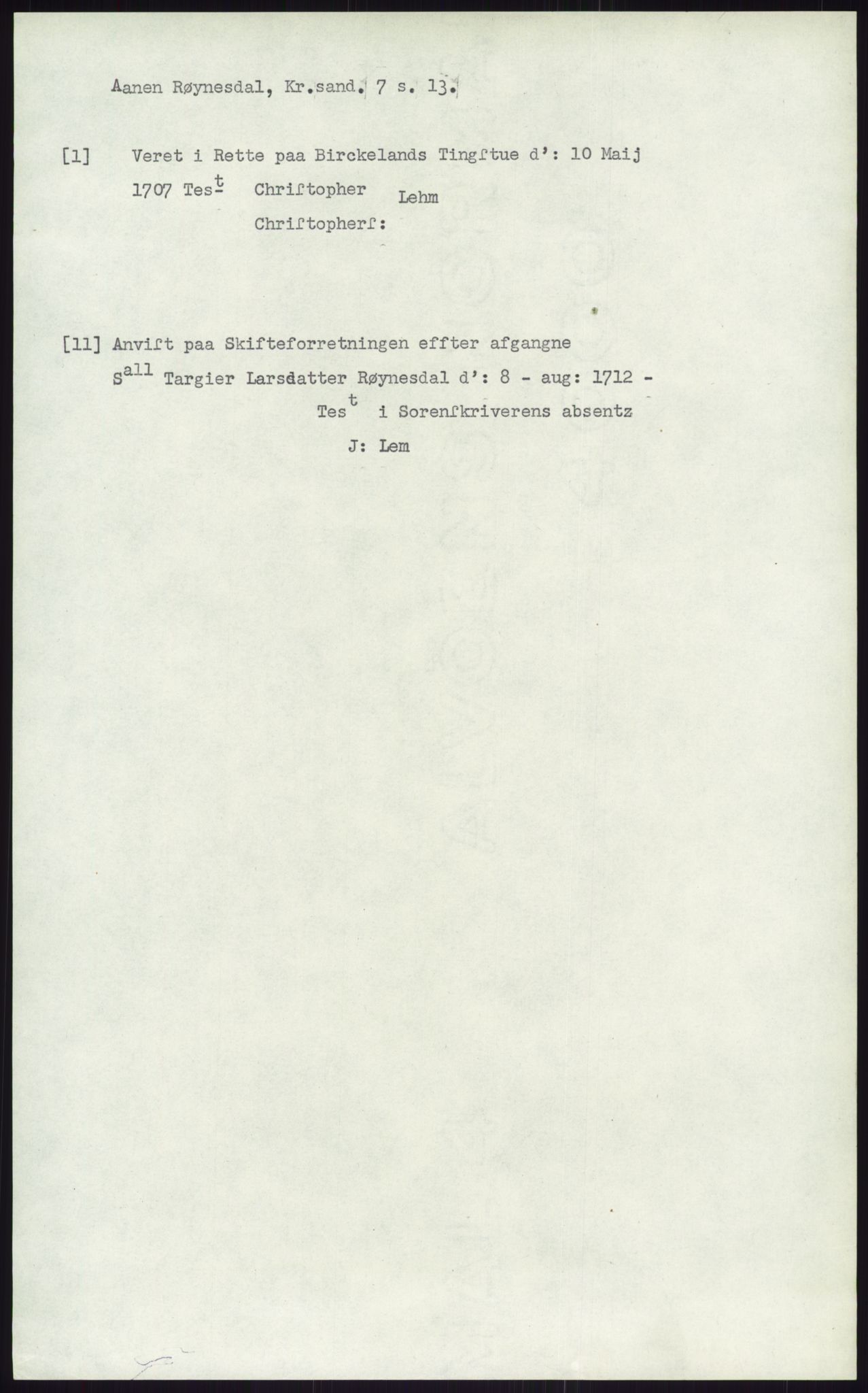 Samlinger til kildeutgivelse, Diplomavskriftsamlingen, AV/RA-EA-4053/H/Ha, p. 2646