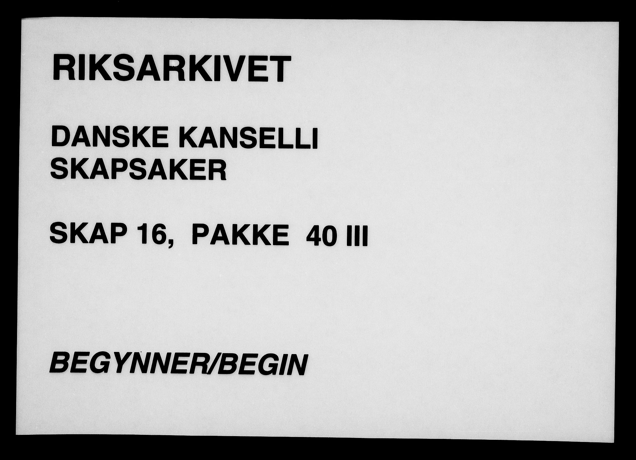 Danske Kanselli, Skapsaker, RA/EA-4061/F/L0114: Skap 16, pakke 40, 1788-1790, p. 279