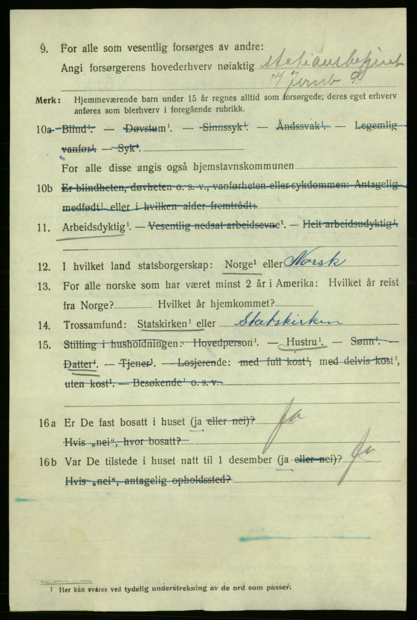 SAO, 1920 census for Fredrikshald, 1920, p. 22135