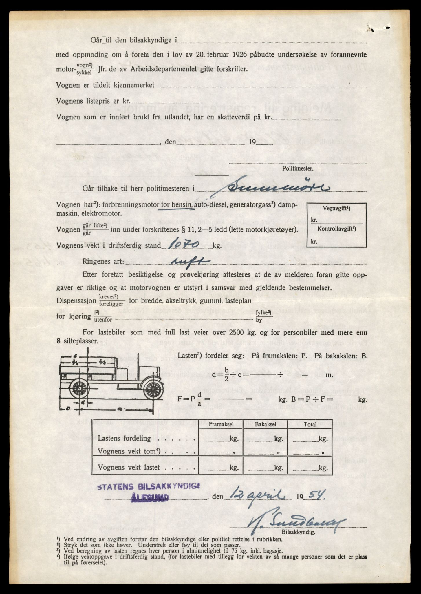 Møre og Romsdal vegkontor - Ålesund trafikkstasjon, AV/SAT-A-4099/F/Fe/L0034: Registreringskort for kjøretøy T 12500 - T 12652, 1927-1998, p. 2815
