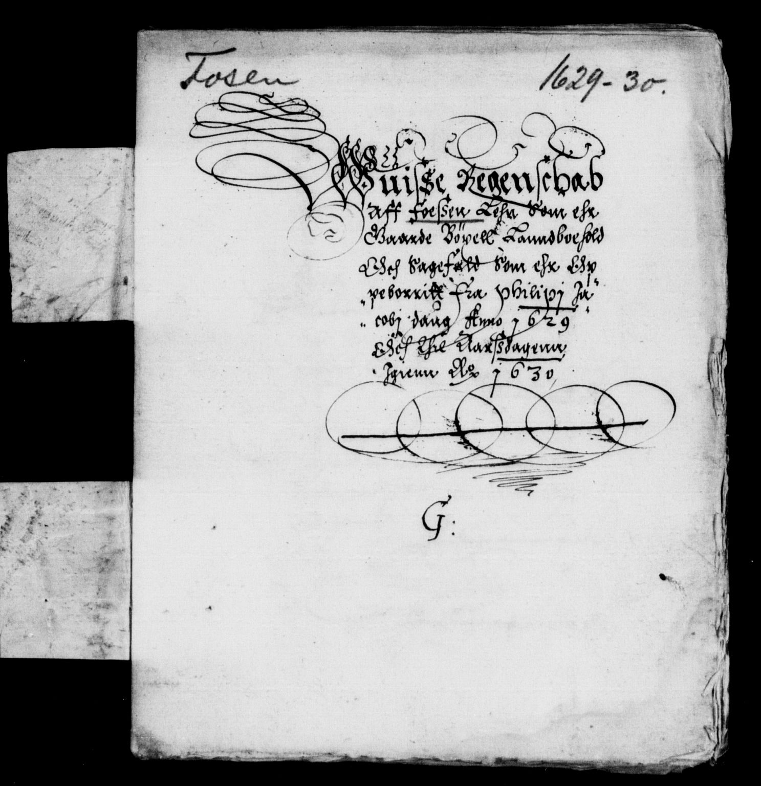 Rentekammeret inntil 1814, Reviderte regnskaper, Lensregnskaper, AV/RA-EA-5023/R/Rb/Rbw/L0040: Trondheim len, 1629-1630