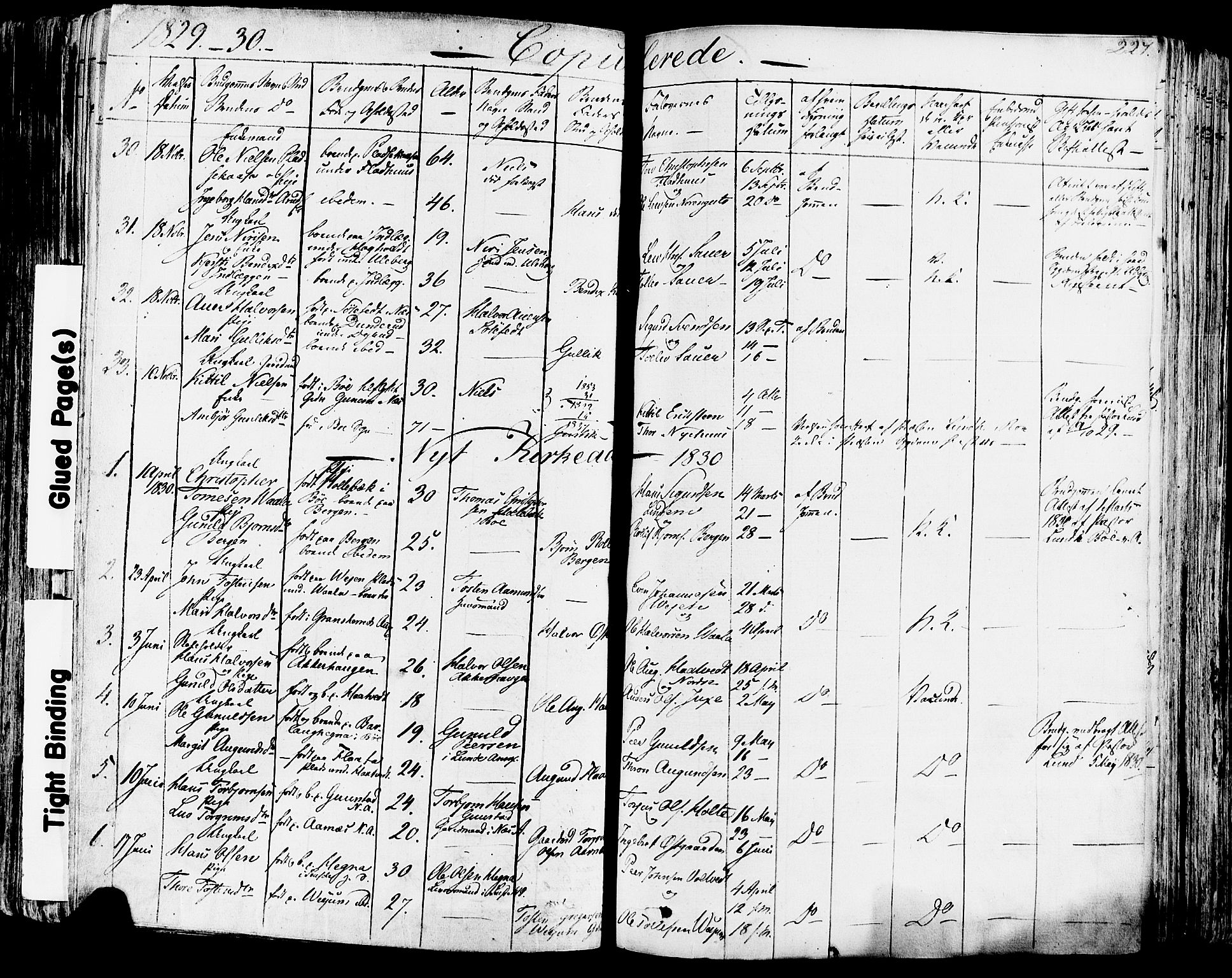 Sauherad kirkebøker, SAKO/A-298/F/Fa/L0006: Parish register (official) no. I 6, 1827-1850, p. 227
