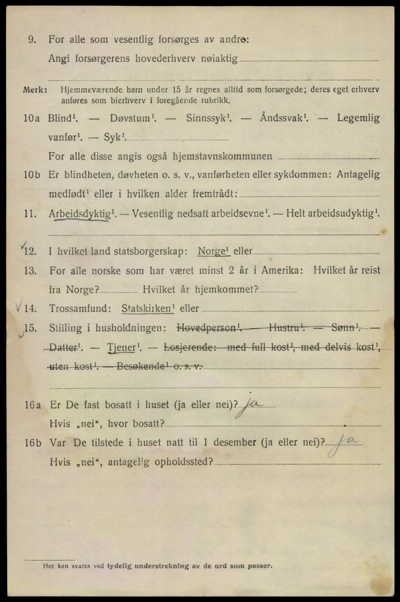 SAO, 1920 census for Kristiania, 1920, p. 245678