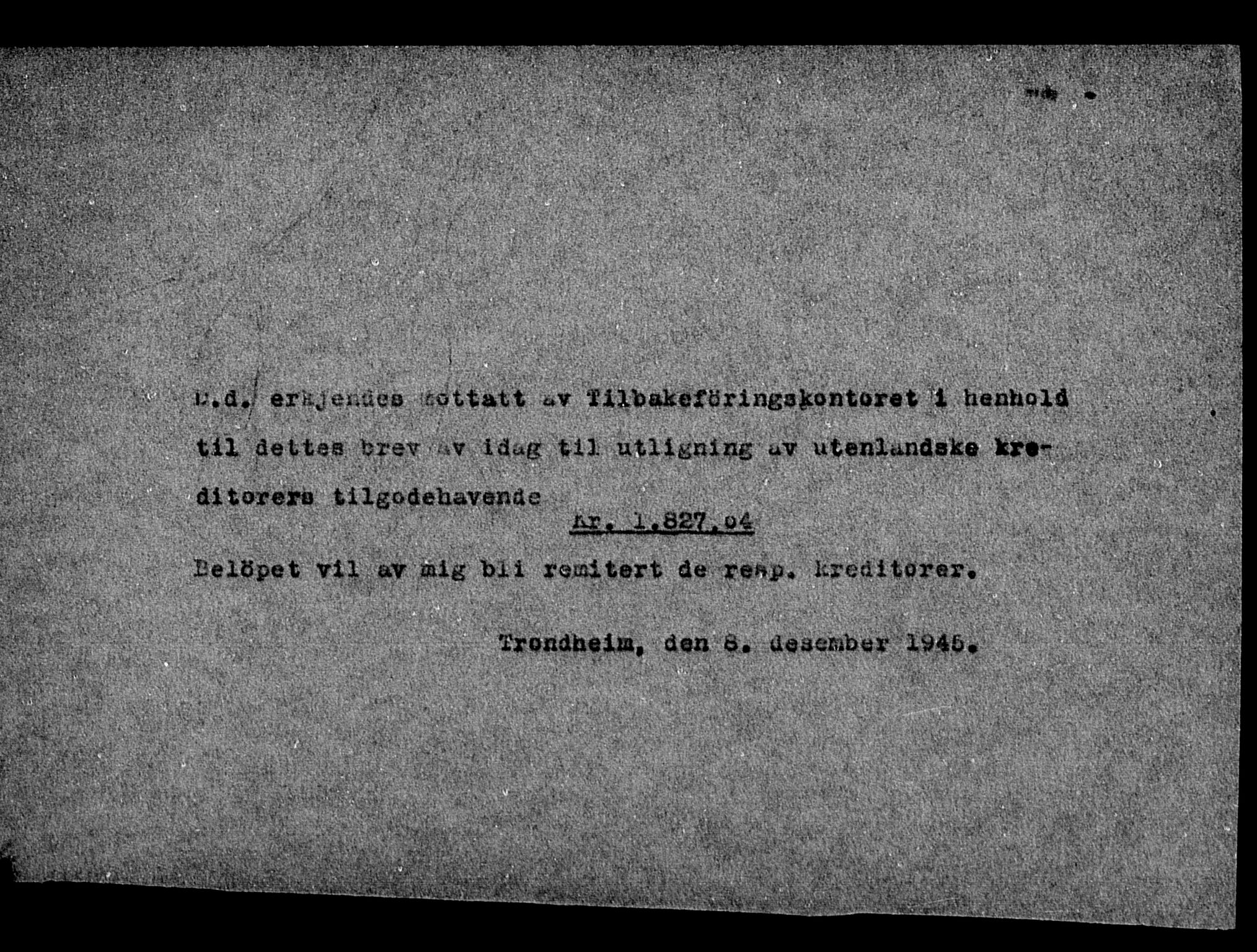 Justisdepartementet, Tilbakeføringskontoret for inndratte formuer, AV/RA-S-1564/H/Hc/Hca/L0898: --, 1945-1947, p. 24