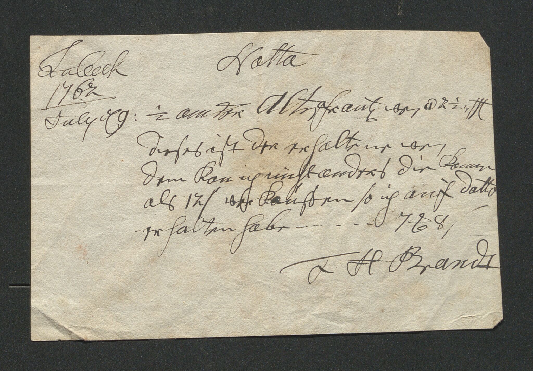 Åker i Vang, Hedmark, og familien Todderud, AV/SAH-ARK-010/J/Jc/L0002: Korrespondanse, 1753-1762, p. 451