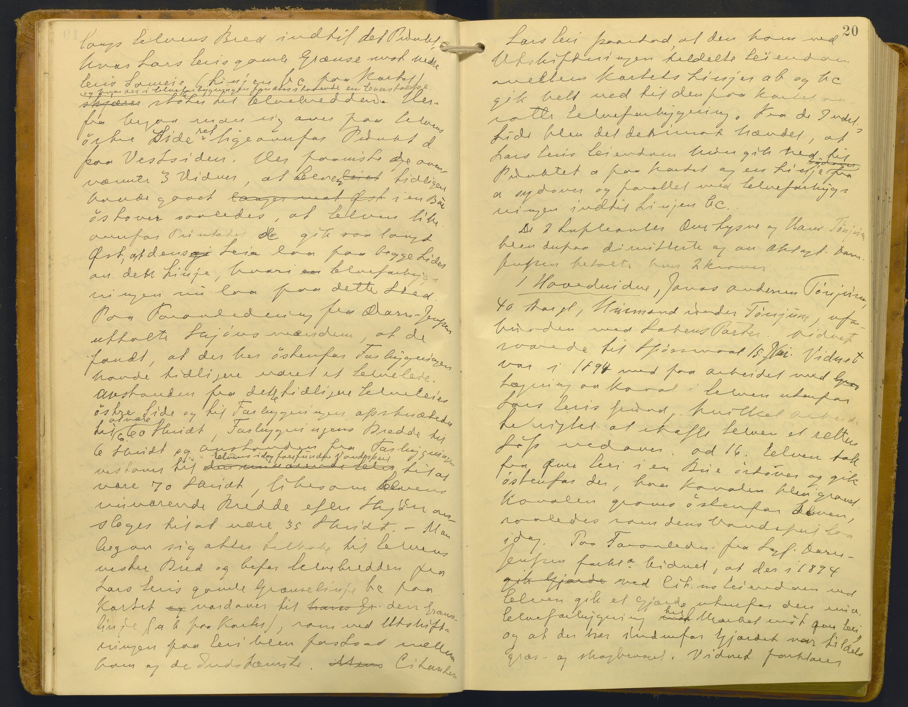 Indre Sogn tingrett, AV/SAB-A-3301/1/F/Fb/Fba/L0014: Sivile og offentlege saker, Bb 10, 1907-1922, p. 19b-20a