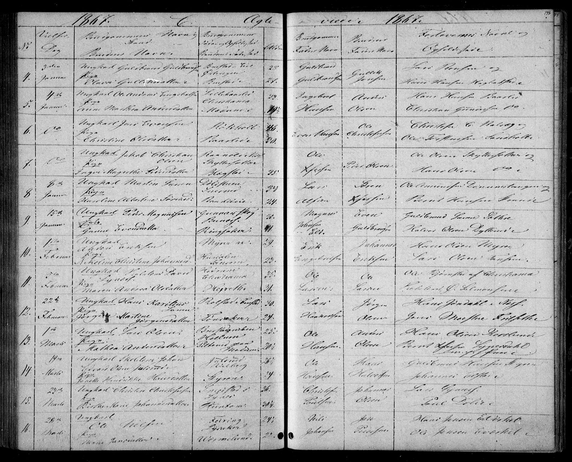 Eidsvoll prestekontor Kirkebøker, SAO/A-10888/G/Ga/L0002: Parish register (copy) no. I 2, 1866-1871, p. 138