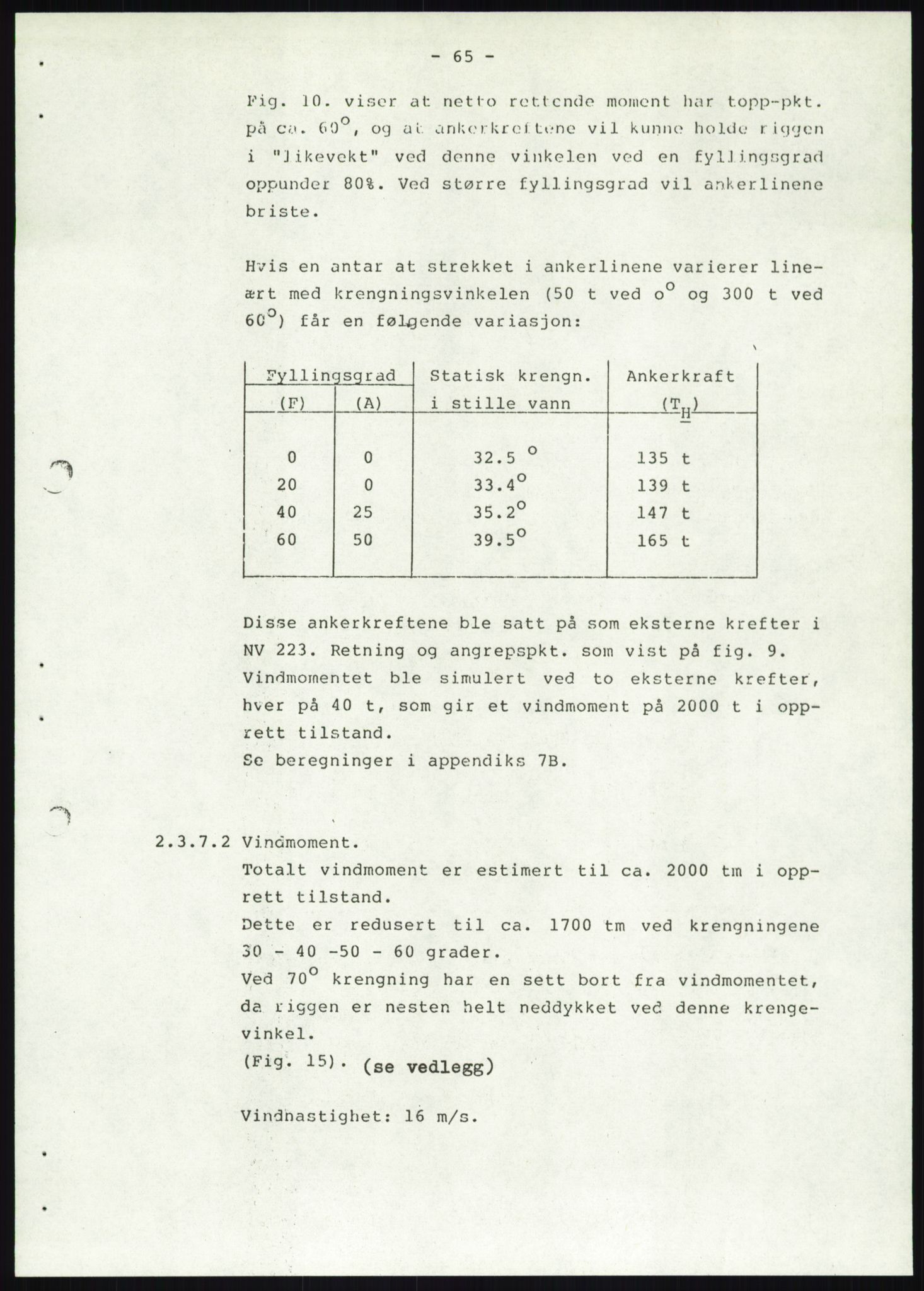 Justisdepartementet, Granskningskommisjonen ved Alexander Kielland-ulykken 27.3.1980, AV/RA-S-1165/D/L0019: S Værforhold (Doku.liste + S1-S5 av 5)/ T (T1-T2)/ U Stabilitet (Doku.liste + U1-U5 av 5), 1980-1981, p. 885