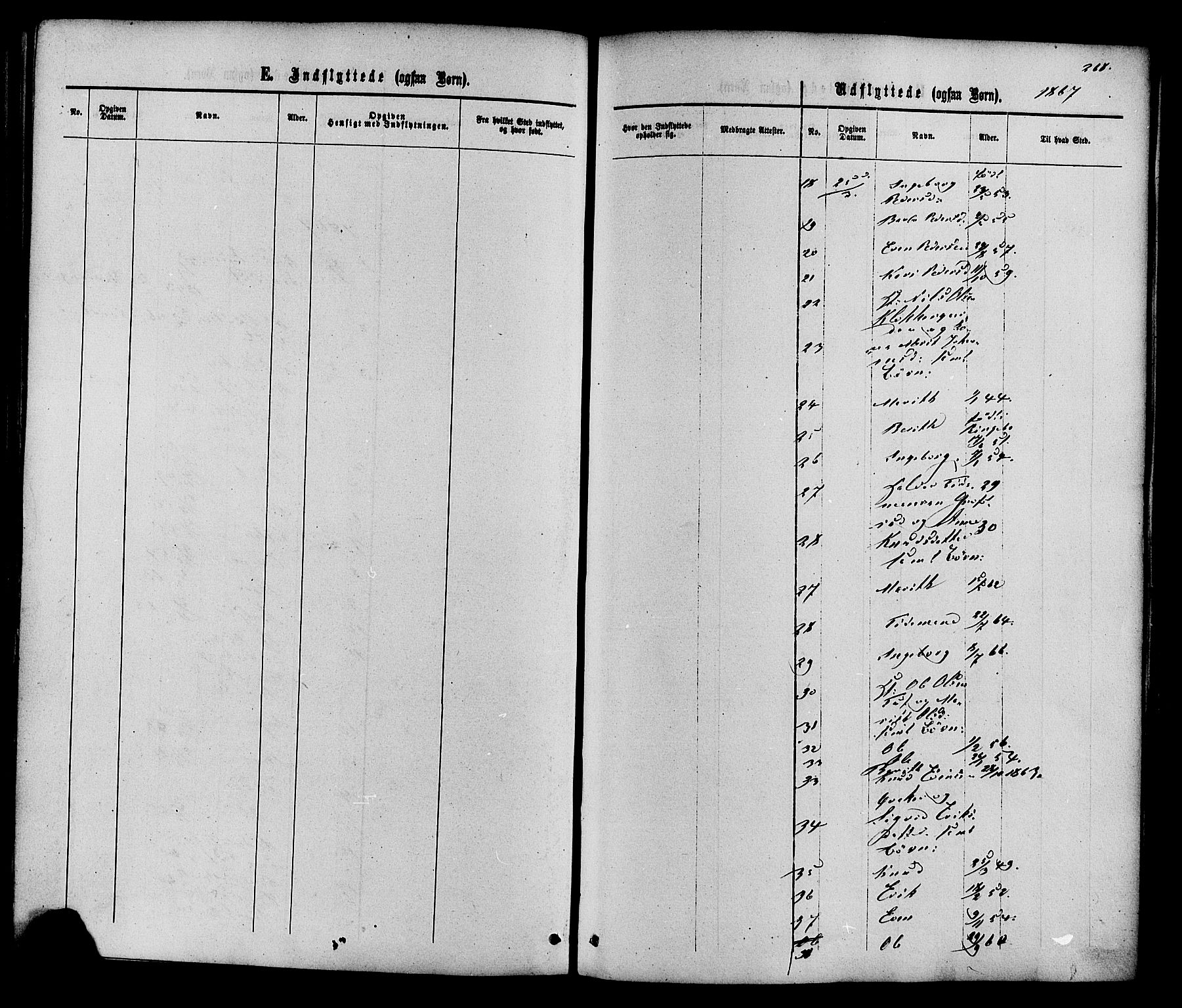 Vestre Slidre prestekontor, SAH/PREST-136/H/Ha/Haa/L0003: Parish register (official) no. 3, 1865-1880, p. 268