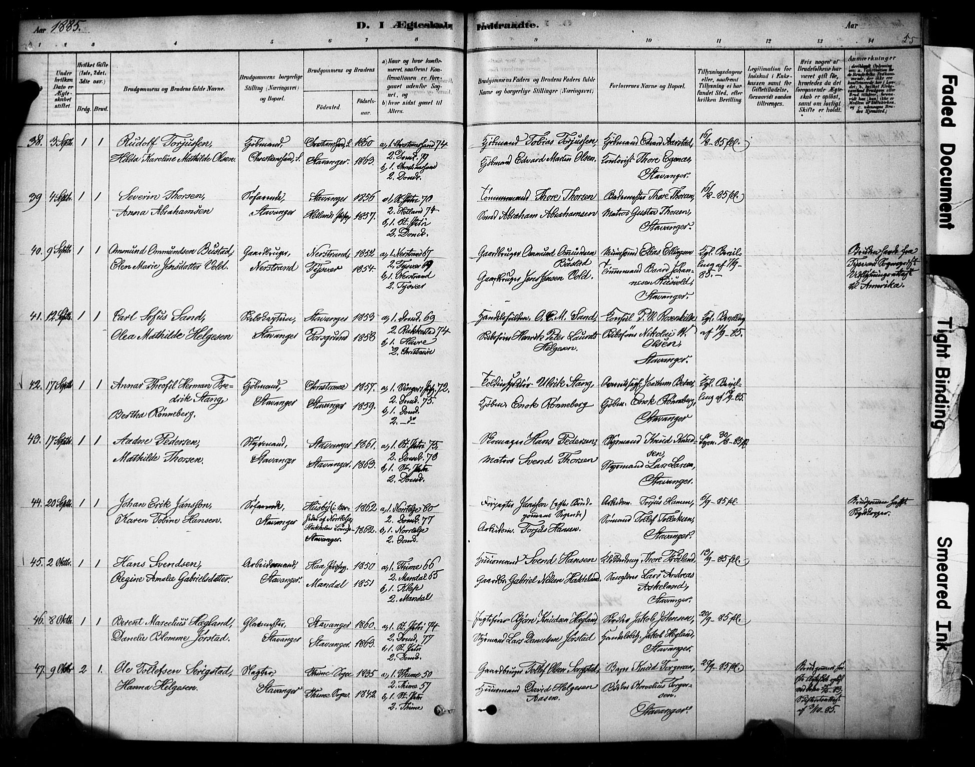 Domkirken sokneprestkontor, AV/SAST-A-101812/001/30/30BA/L0029: Parish register (official) no. A 28, 1878-1904, p. 55