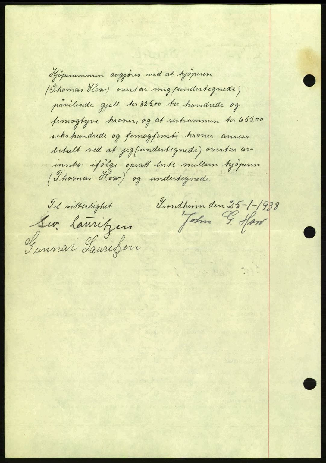 Idd og Marker sorenskriveri, AV/SAO-A-10283/G/Gb/Gbb/L0002: Mortgage book no. A2, 1937-1938, Diary no: : 172/1938