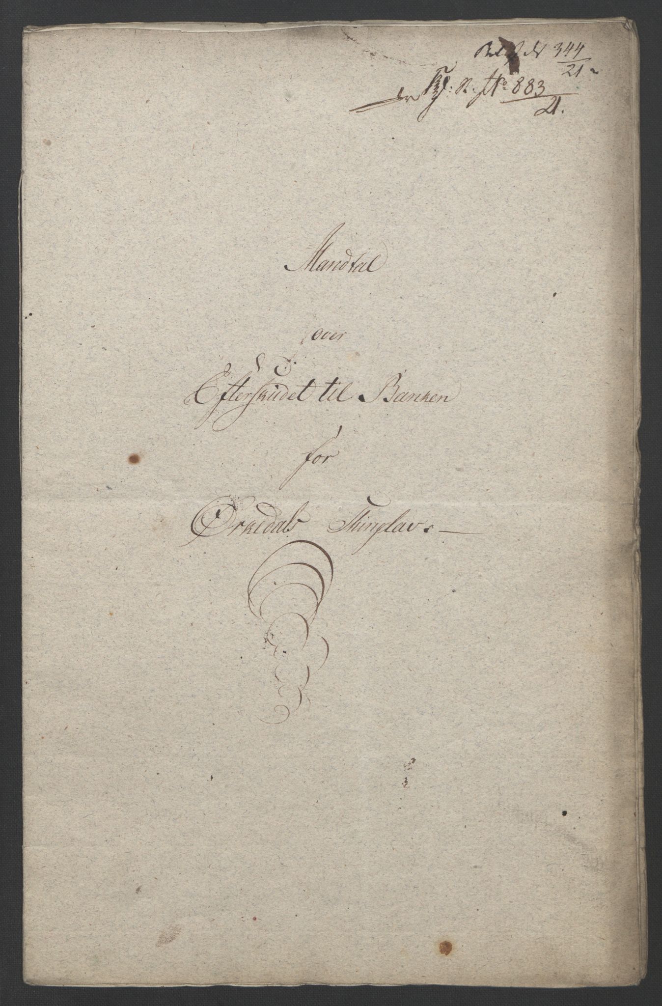 Sølvskatten 1816, NOBA/SOLVSKATTEN/A/L0052: Bind 53: Orkdal og Gauldal fogderi, 1816-1821, p. 25