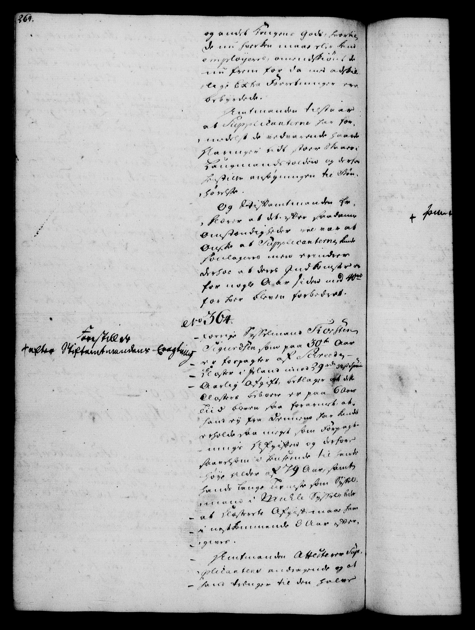Rentekammeret, Kammerkanselliet, RA/EA-3111/G/Gh/Gha/L0034: Norsk ekstraktmemorialprotokoll (merket RK 53.79), 1756-1759, p. 264