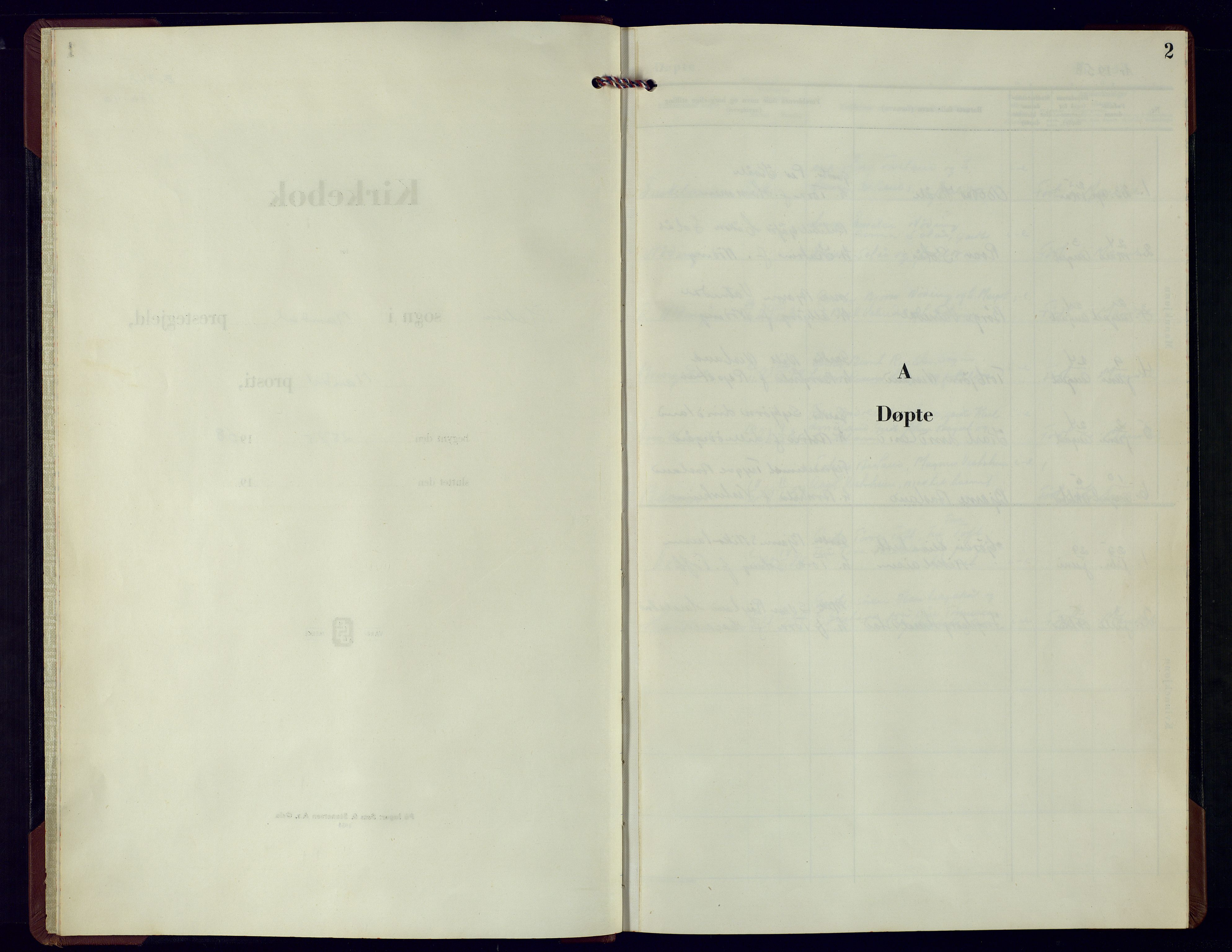 Holum sokneprestkontor, AV/SAK-1111-0022/F/Fb/Fba/L0008: Parish register (copy) no. B-8, 1958-1974, p. 2