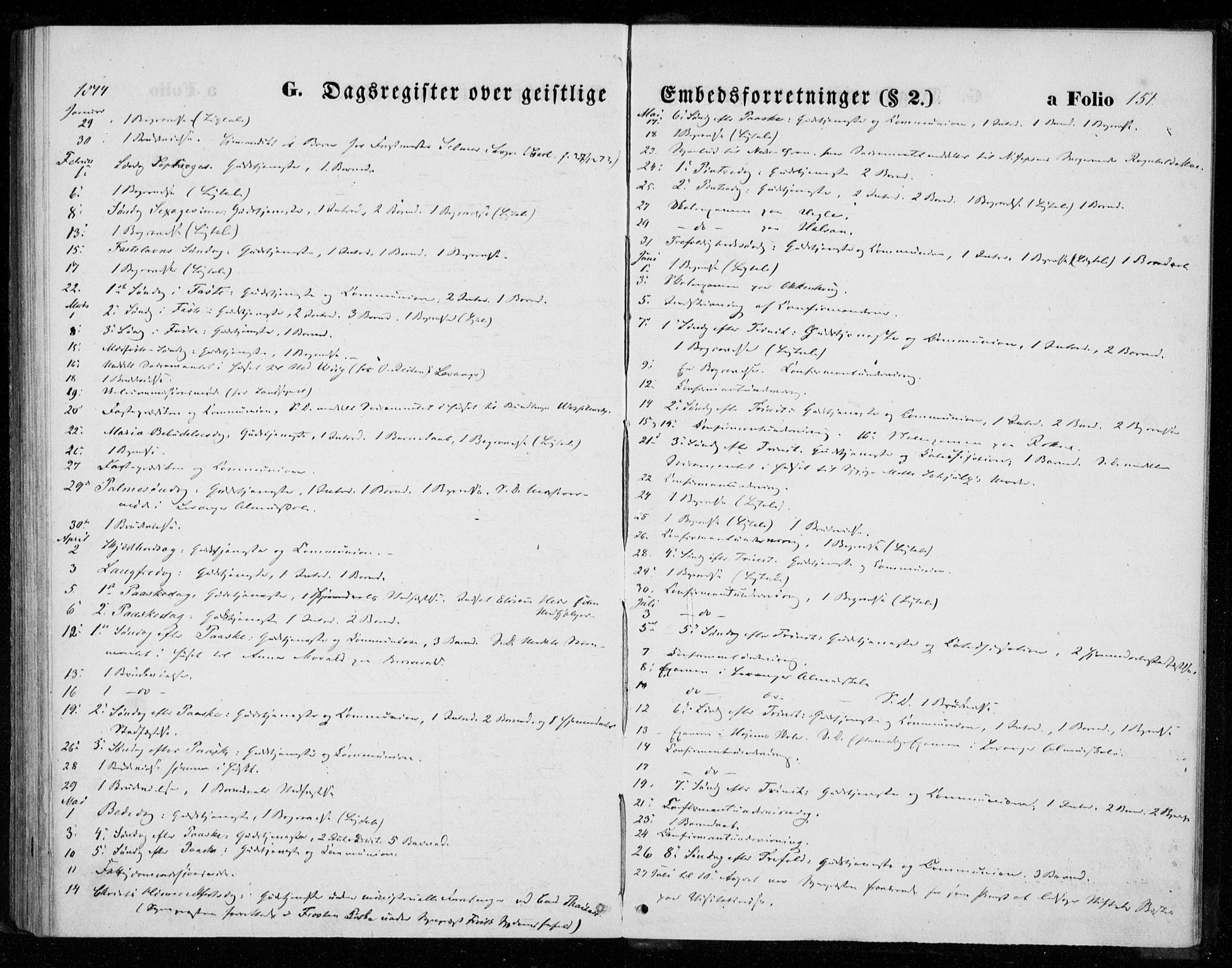 Ministerialprotokoller, klokkerbøker og fødselsregistre - Nord-Trøndelag, AV/SAT-A-1458/720/L0186: Parish register (official) no. 720A03, 1864-1874, p. 151