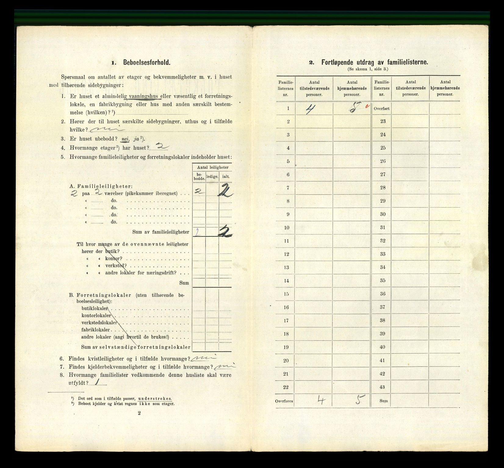 RA, 1910 census for Trondheim, 1910, p. 2952