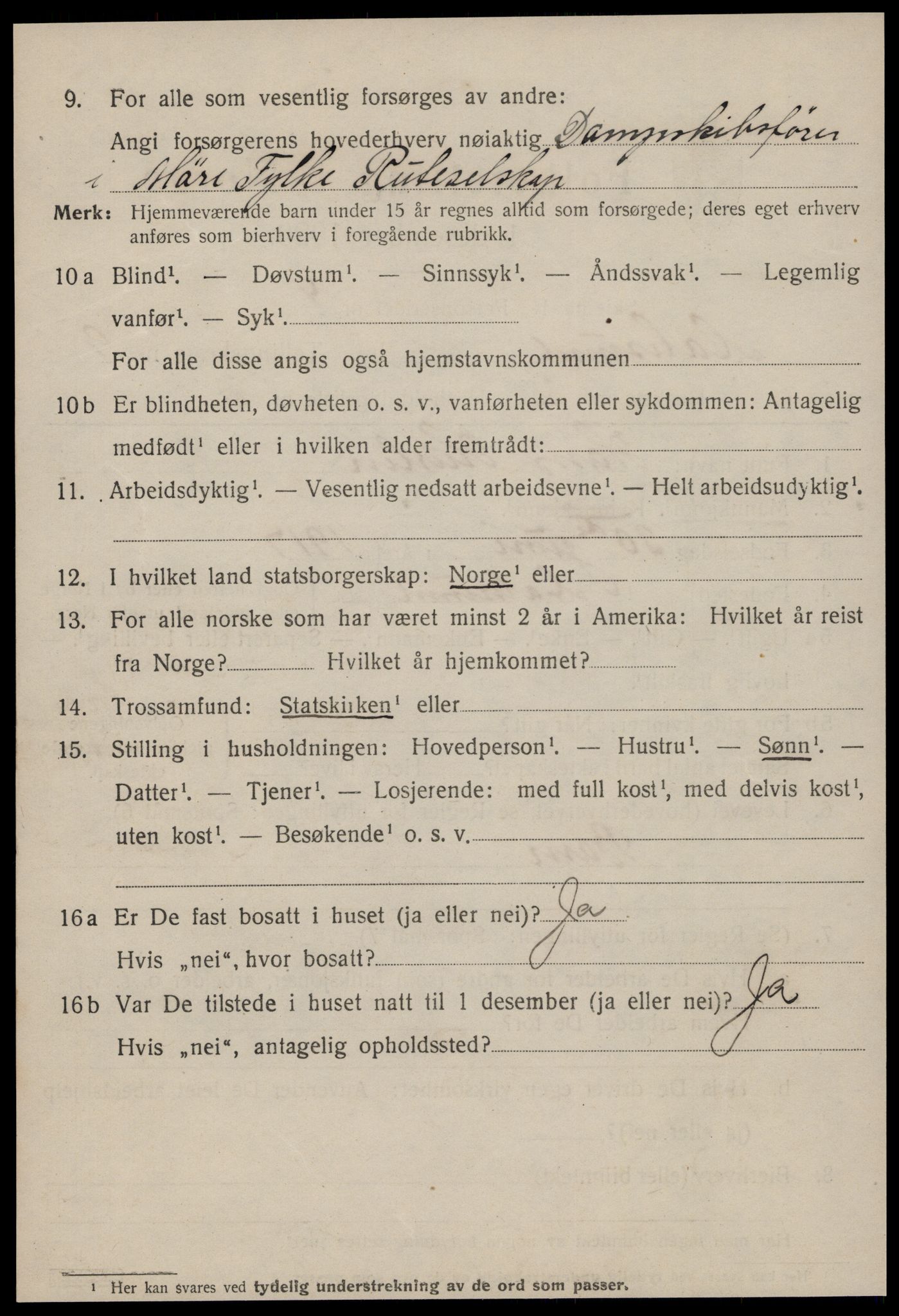 SAT, 1920 census for Ålesund, 1920, p. 23821