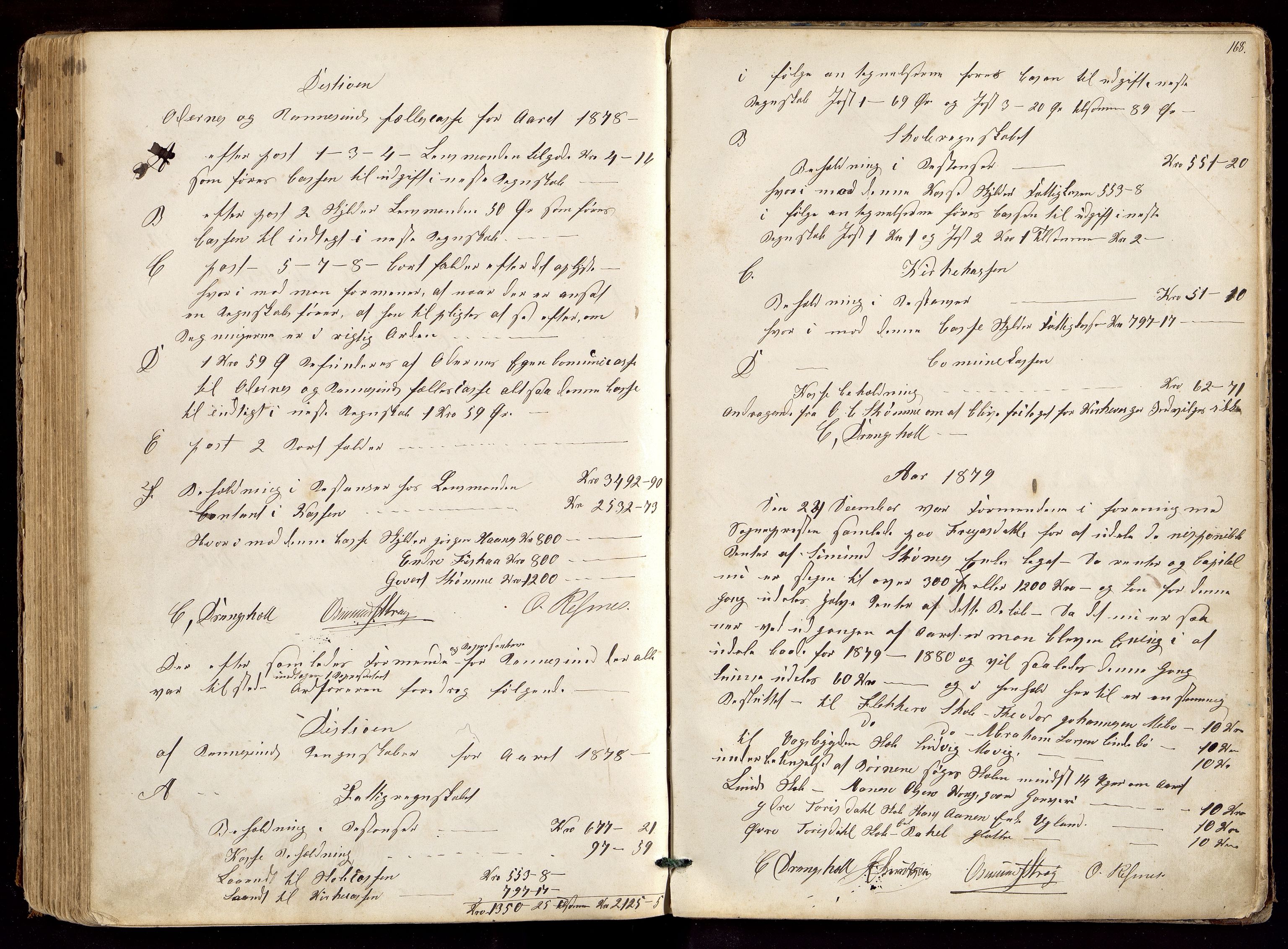 Oddernes kommune - Formannskapet, ARKSOR/1001OD120/A/Aa/L0002: Møtebok (d), 1865-1881, p. 168