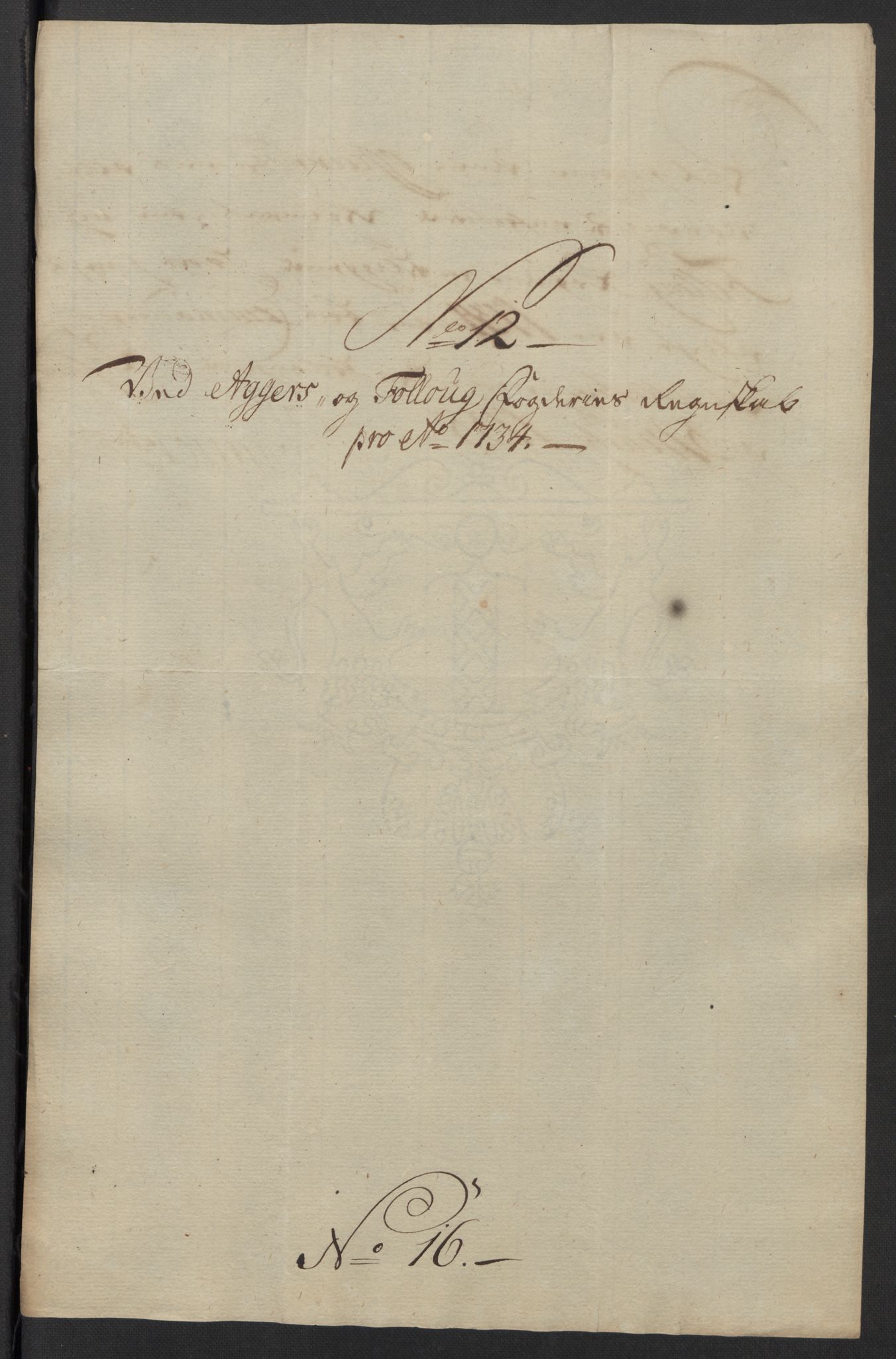 Rentekammeret inntil 1814, Reviderte regnskaper, Fogderegnskap, AV/RA-EA-4092/R10/L0473: Fogderegnskap Aker og Follo, 1734, p. 75