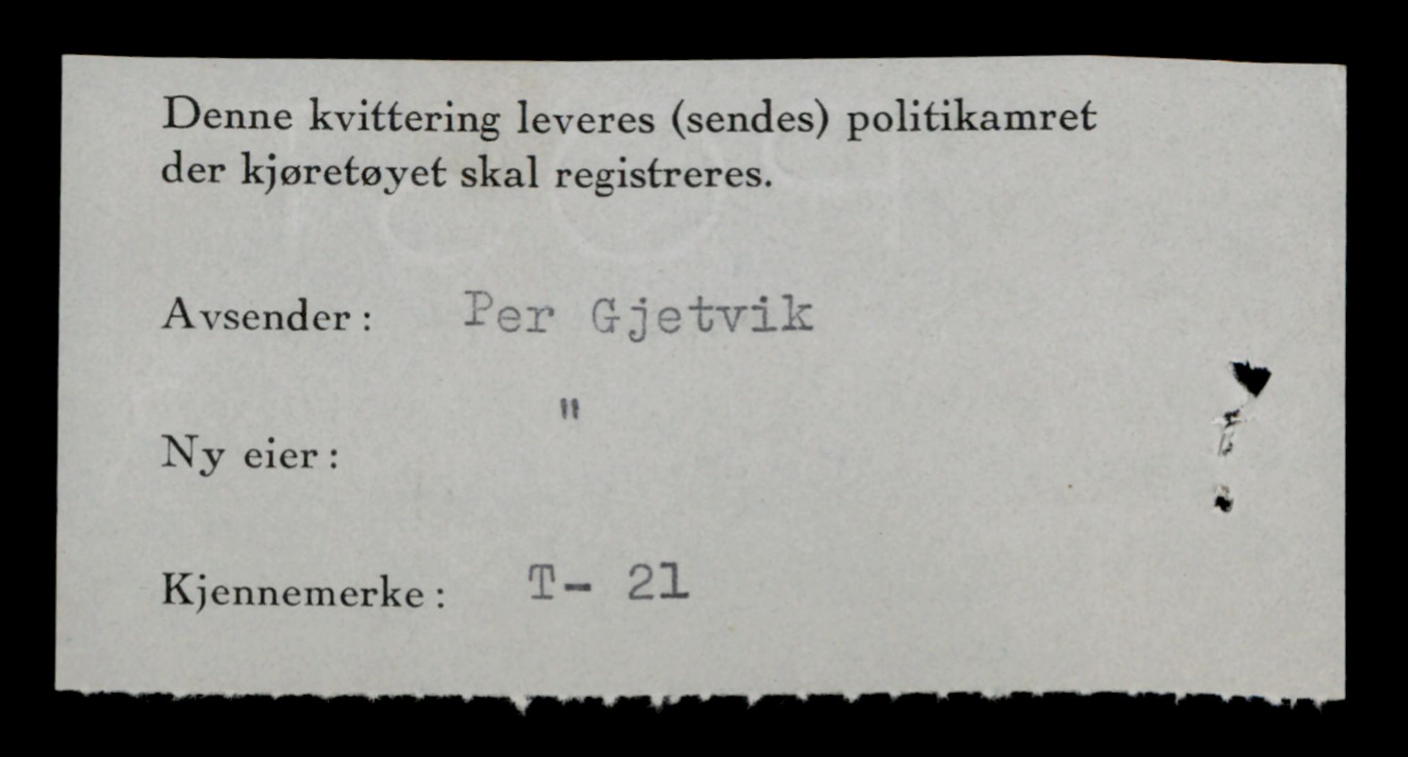 Møre og Romsdal vegkontor - Ålesund trafikkstasjon, SAT/A-4099/F/Fe/L0001: Registreringskort for kjøretøy T 3 - T 127, 1927-1998, p. 356