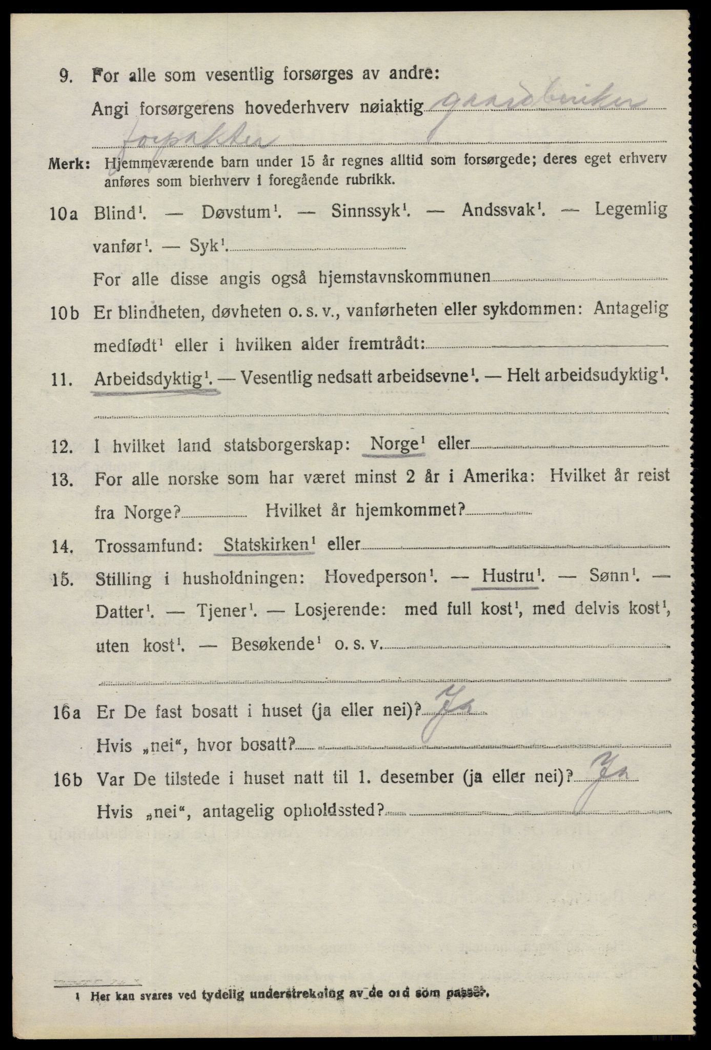 SAO, 1920 census for Trøgstad, 1920, p. 2371