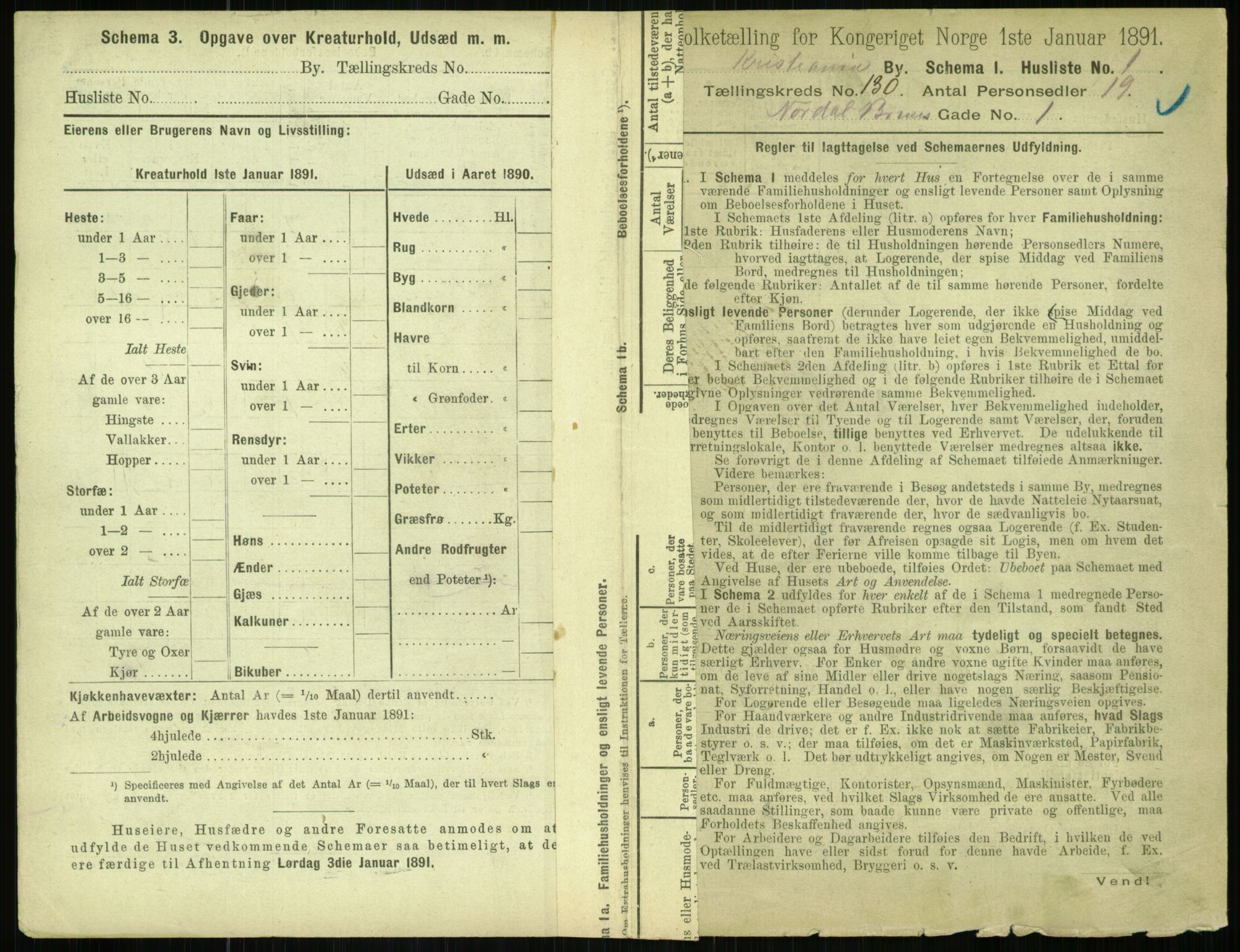 RA, 1891 census for 0301 Kristiania, 1891, p. 69992