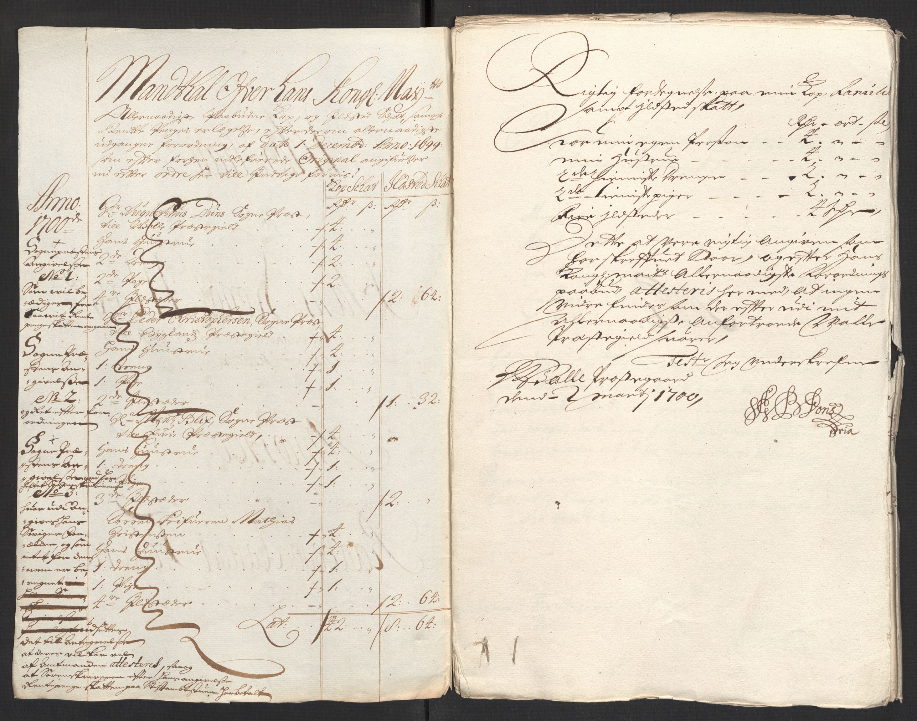 Rentekammeret inntil 1814, Reviderte regnskaper, Fogderegnskap, AV/RA-EA-4092/R40/L2446: Fogderegnskap Råbyggelag, 1700-1702, p. 51