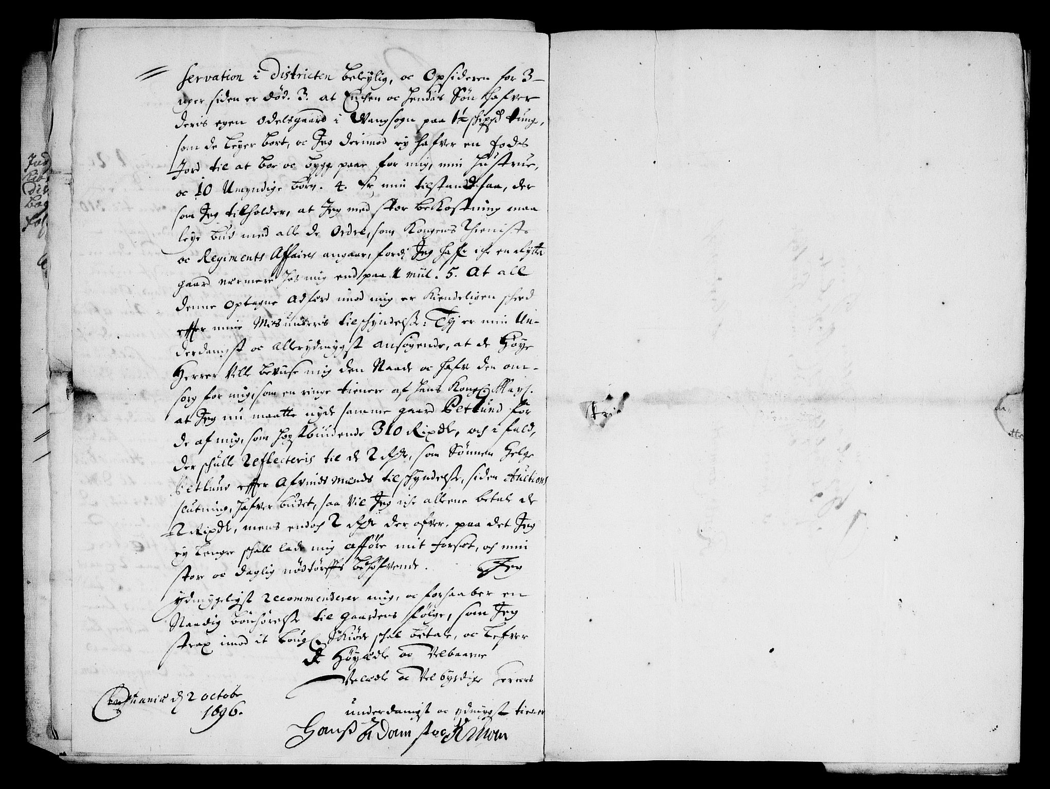 Rentekammeret inntil 1814, Realistisk ordnet avdeling, AV/RA-EA-4070/On/L0013: [Jj 14]: Forskjellige dokumenter om krongodset i Norge, 1672-1722, p. 287