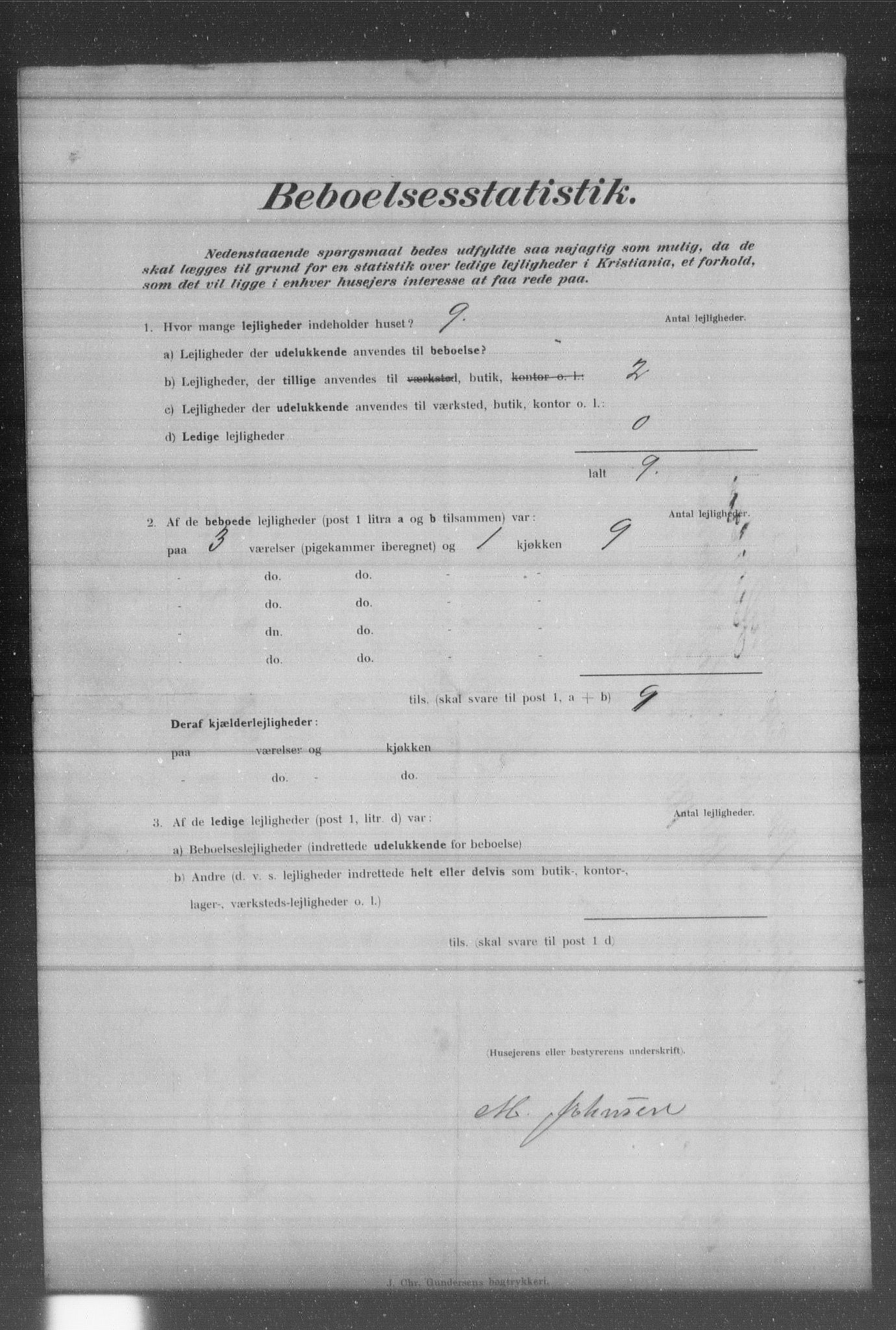 OBA, Municipal Census 1902 for Kristiania, 1902, p. 530