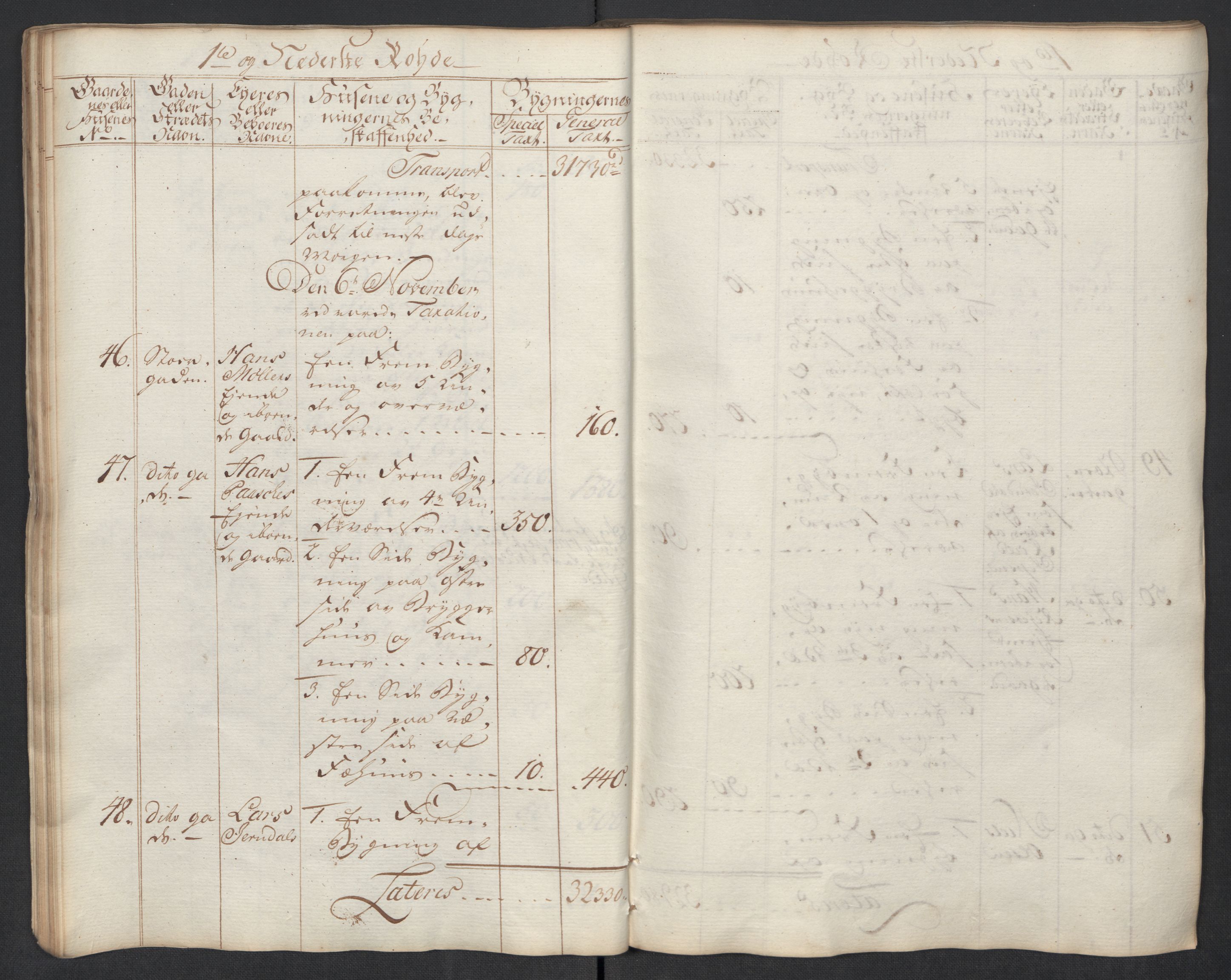 Kommersekollegiet, Brannforsikringskontoret 1767-1814, AV/RA-EA-5458/F/Fa/L0040/0002: Moss / Branntakstprotokoll, 1767, p. 30