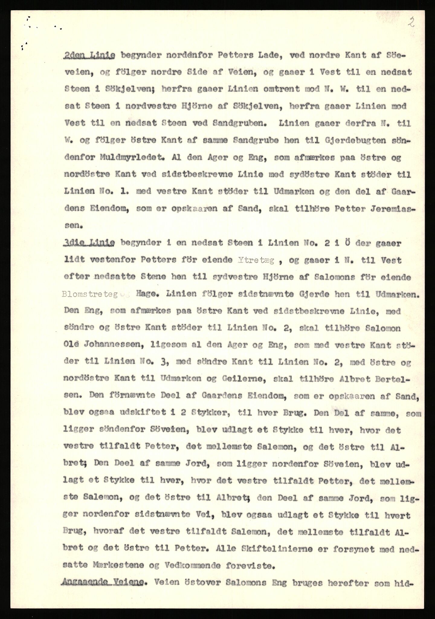 Statsarkivet i Stavanger, AV/SAST-A-101971/03/Y/Yj/L0038: Avskrifter sortert etter gårdsnavn: Hodne - Holte, 1750-1930, p. 4