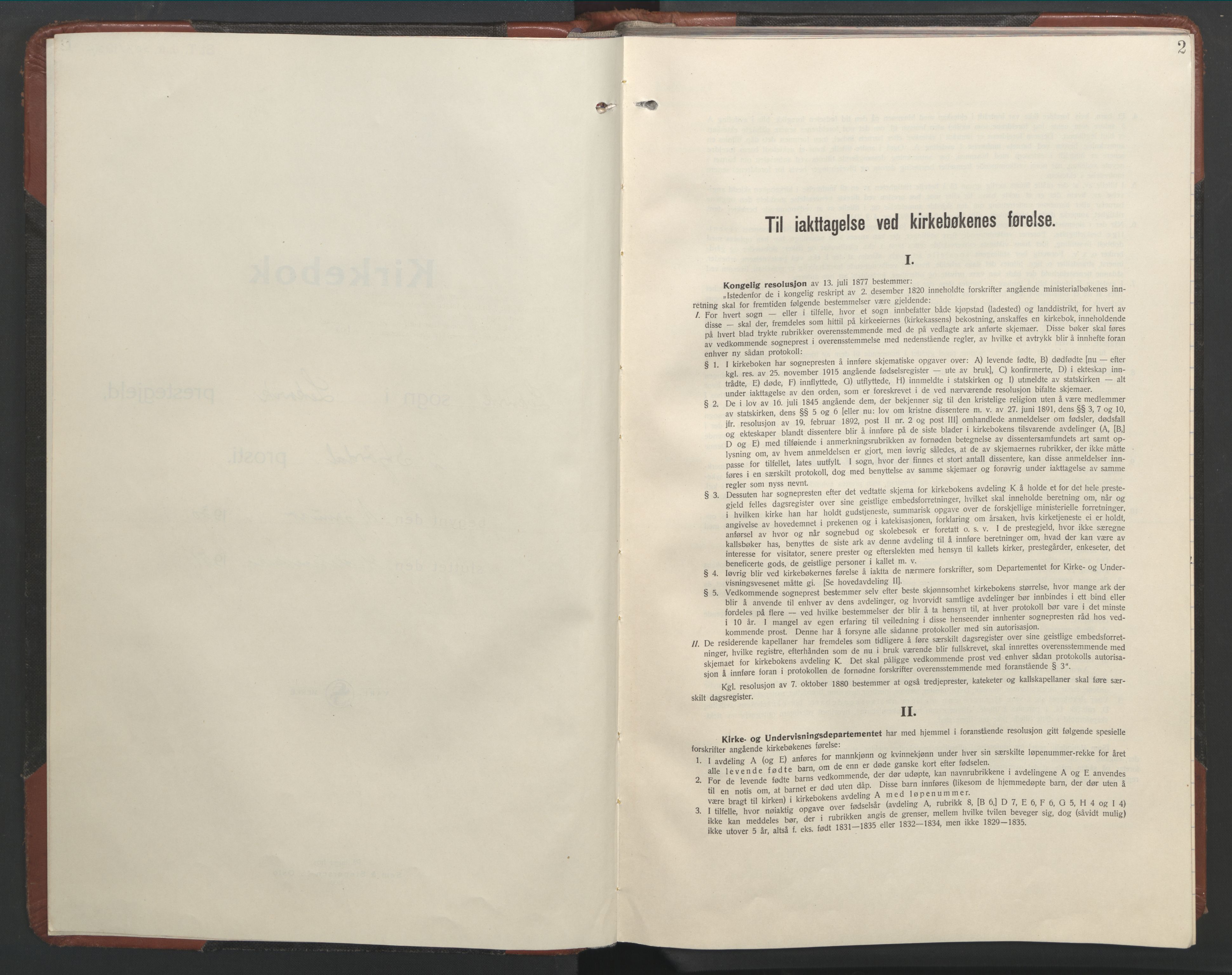 Ministerialprotokoller, klokkerbøker og fødselsregistre - Nord-Trøndelag, SAT/A-1458/701/L0019: Parish register (copy) no. 701C03, 1930-1953, p. 2