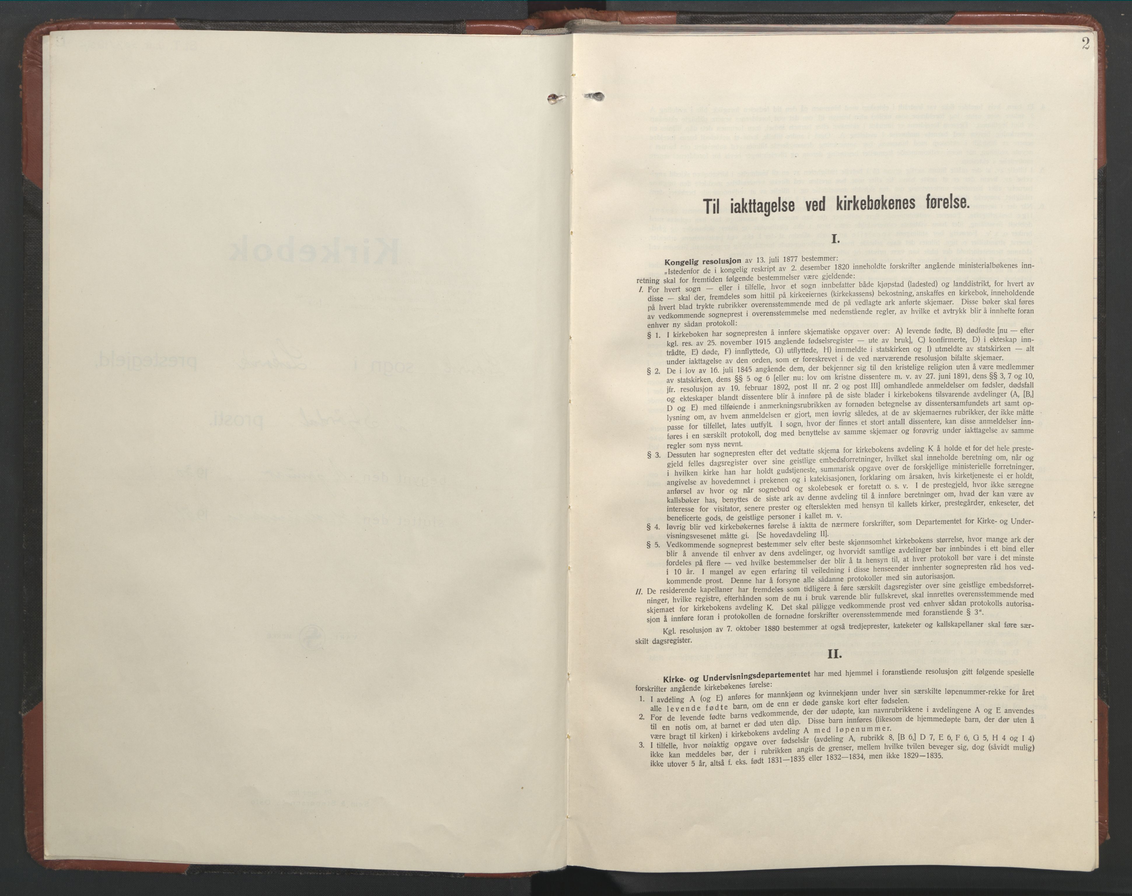 Ministerialprotokoller, klokkerbøker og fødselsregistre - Nord-Trøndelag, AV/SAT-A-1458/701/L0019: Parish register (copy) no. 701C03, 1930-1953, p. 2