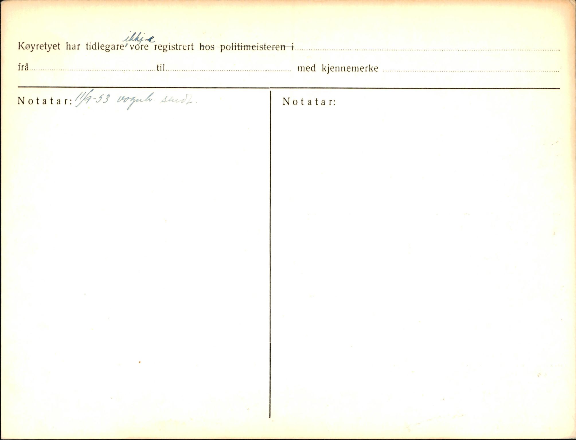 Statens vegvesen, Sogn og Fjordane vegkontor, AV/SAB-A-5301/4/F/L0003: Registerkort utmeldte Fjordane S1000-2499, 1930-1961, p. 99