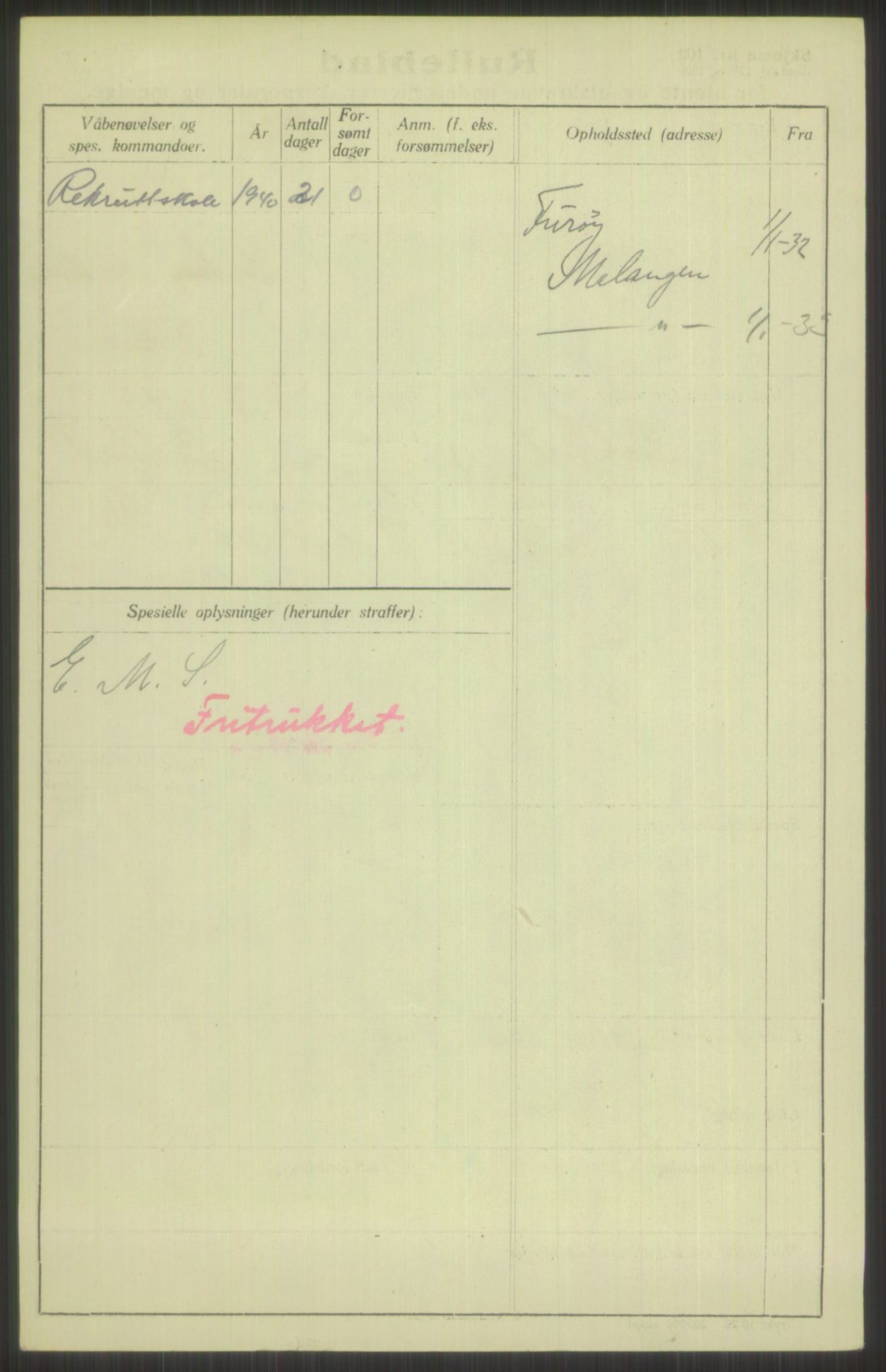 Forsvaret, Troms infanteriregiment nr. 16, AV/RA-RAFA-3146/P/Pa/L0016: Rulleblad for regimentets menige mannskaper, årsklasse 1932, 1932, p. 1308