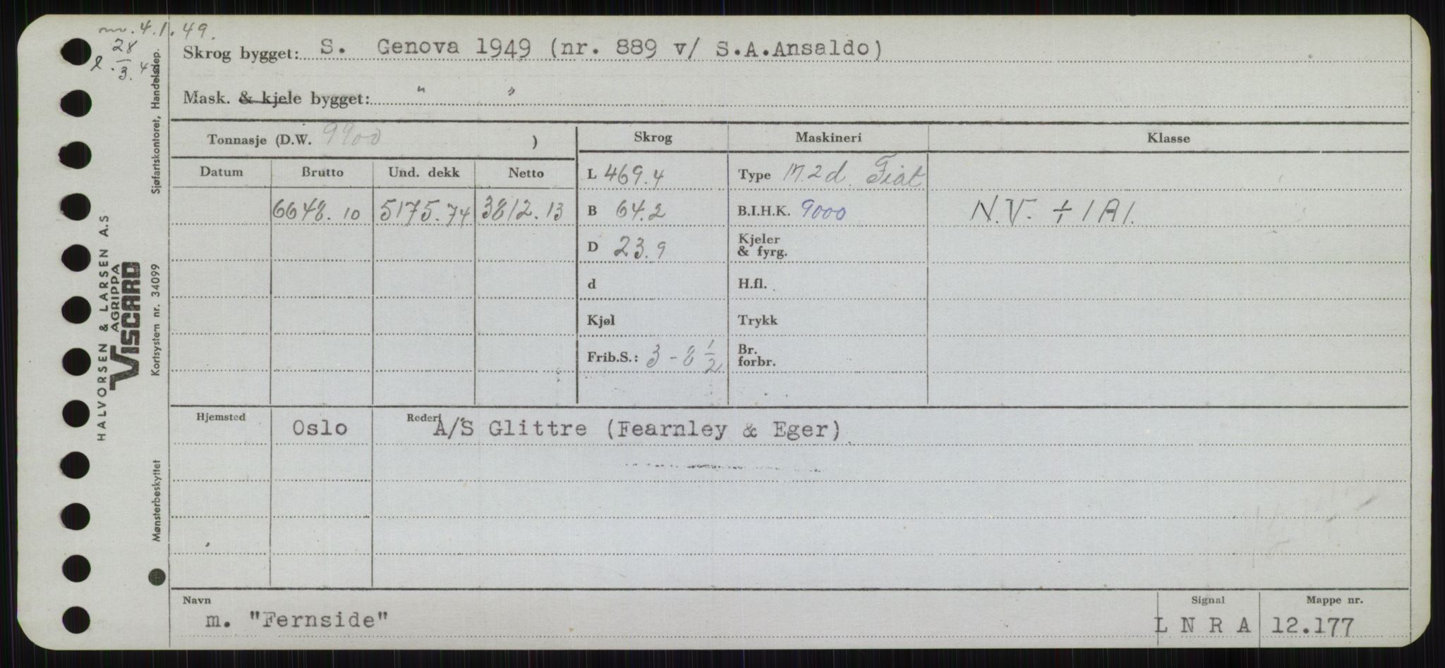 Sjøfartsdirektoratet med forløpere, Skipsmålingen, RA/S-1627/H/Hb/L0002: Fartøy, E-H, p. 125