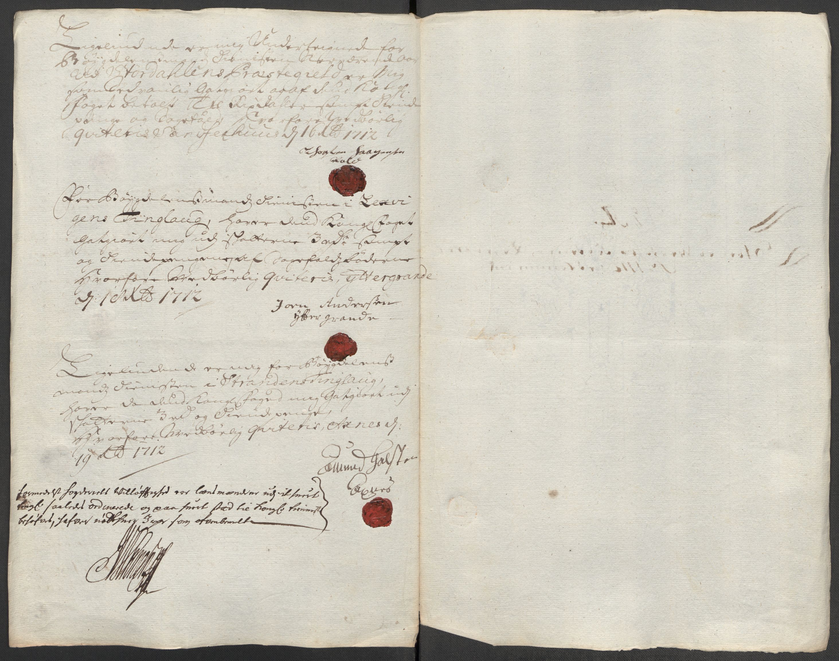 Rentekammeret inntil 1814, Reviderte regnskaper, Fogderegnskap, AV/RA-EA-4092/R62/L4202: Fogderegnskap Stjørdal og Verdal, 1712, p. 281