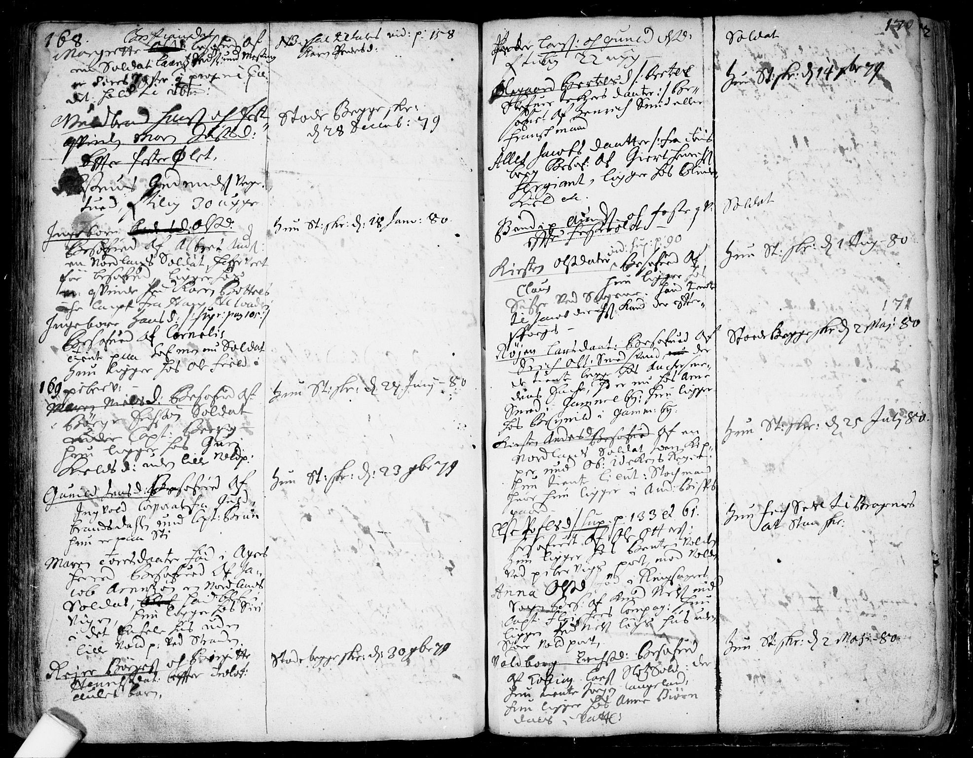 Aker prestekontor kirkebøker, SAO/A-10861/F/L0001: Parish register (official) no. 1, 1656-1688