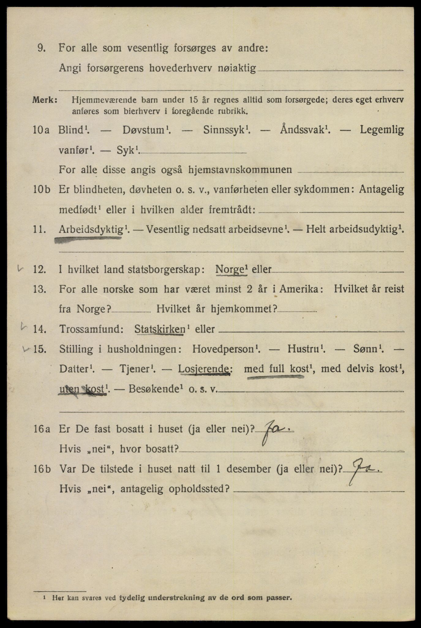 SAO, 1920 census for Kristiania, 1920, p. 272942