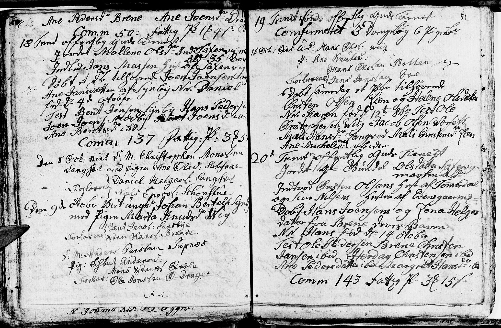 Ministerialprotokoller, klokkerbøker og fødselsregistre - Nordland, AV/SAT-A-1459/847/L0674: Parish register (copy) no. 847C02, 1793-1807, p. 51