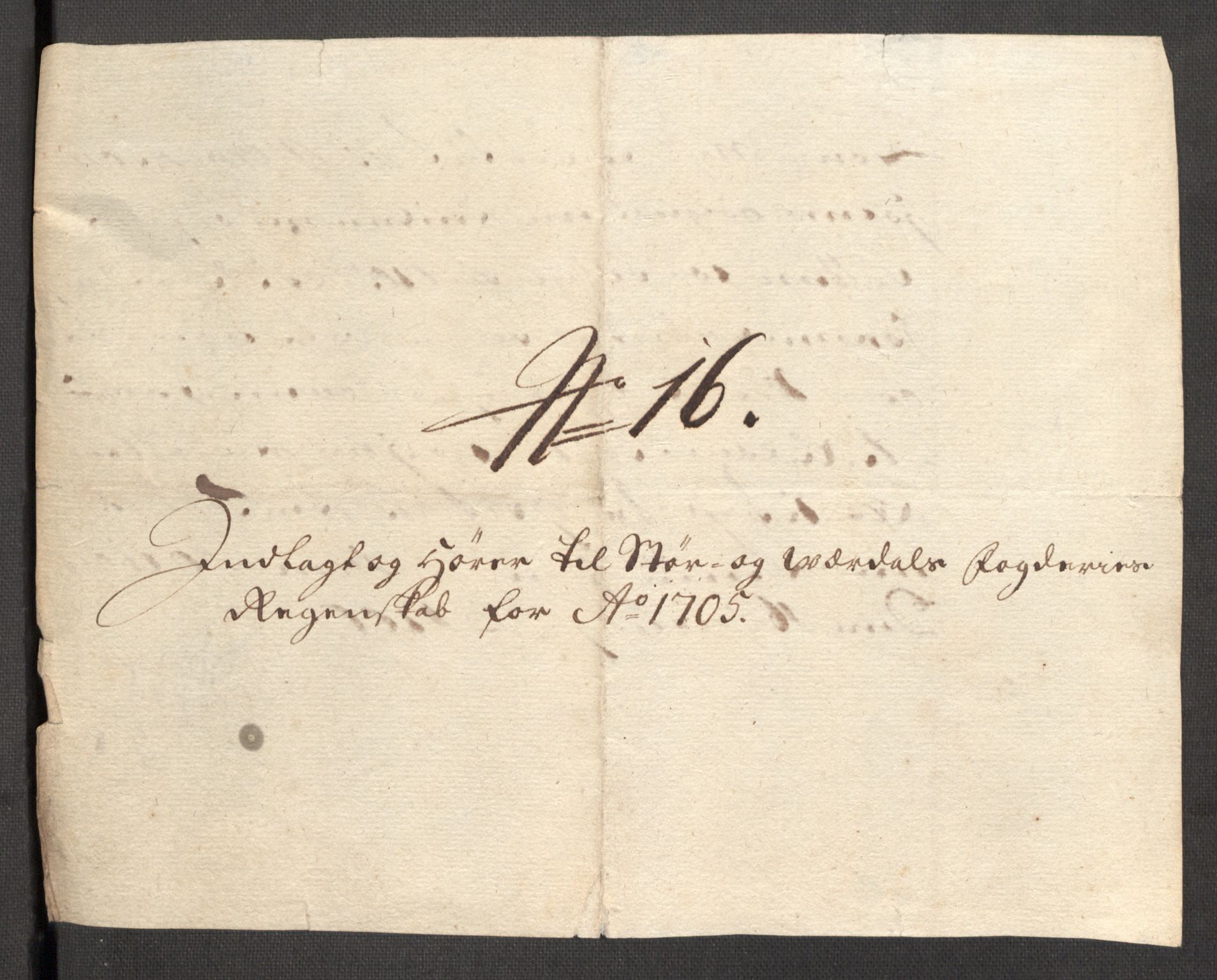 Rentekammeret inntil 1814, Reviderte regnskaper, Fogderegnskap, AV/RA-EA-4092/R62/L4196: Fogderegnskap Stjørdal og Verdal, 1705-1706, p. 199