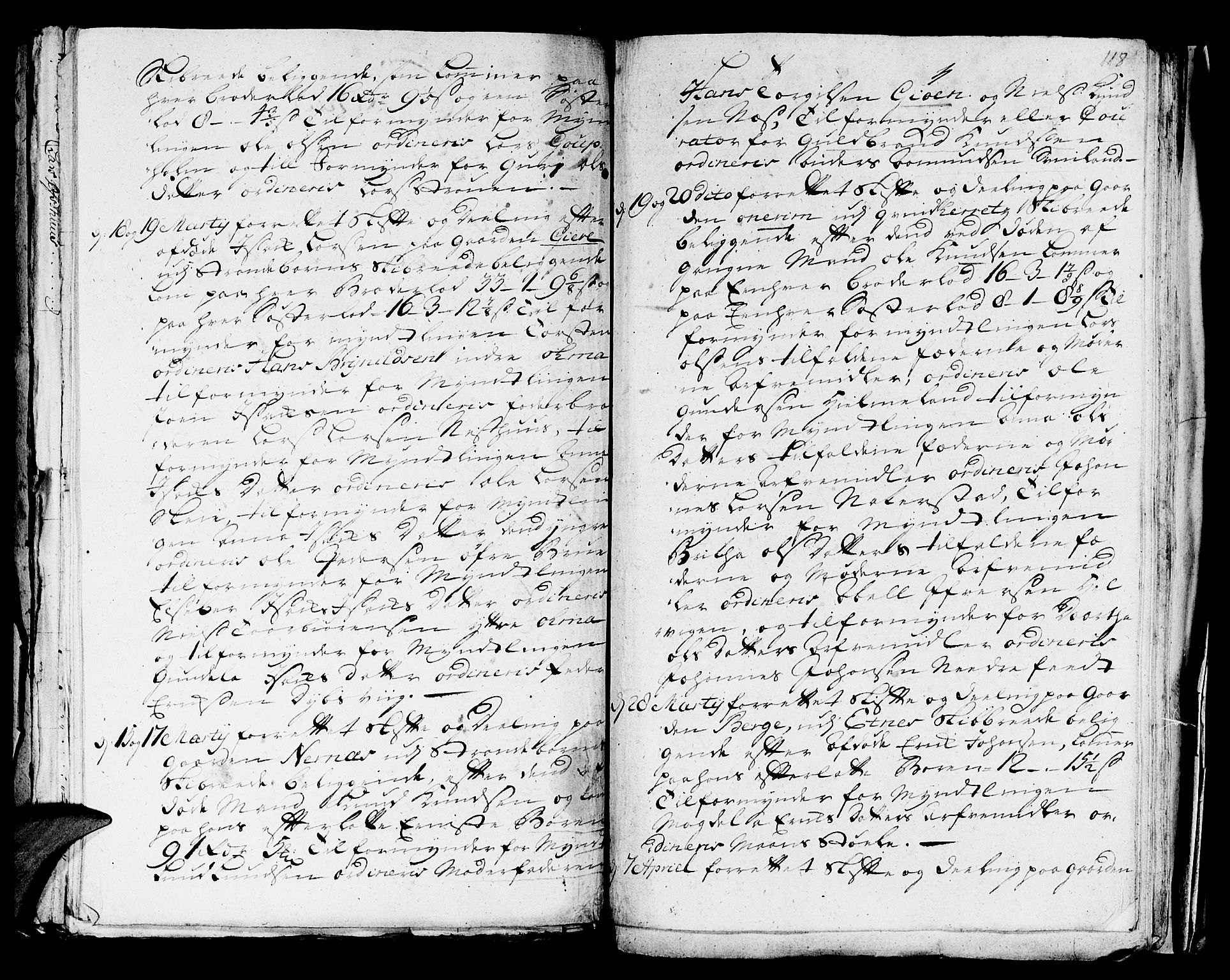 Sunnhordland sorenskrivar, SAB/A-2401/1/H/Ha/Haa, 1731-1745, p. 117b-118a