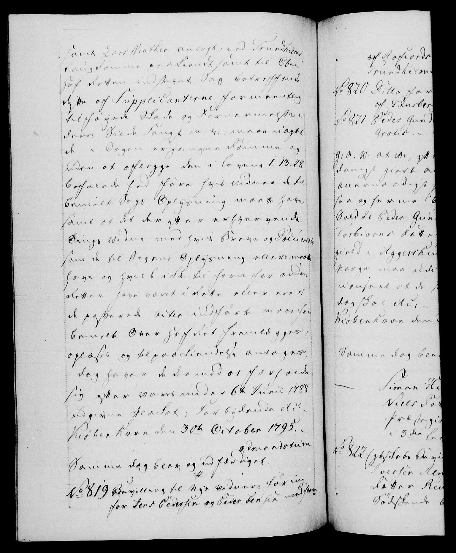 Danske Kanselli 1572-1799, AV/RA-EA-3023/F/Fc/Fca/Fcaa/L0056: Norske registre, 1795-1796, p. 446b