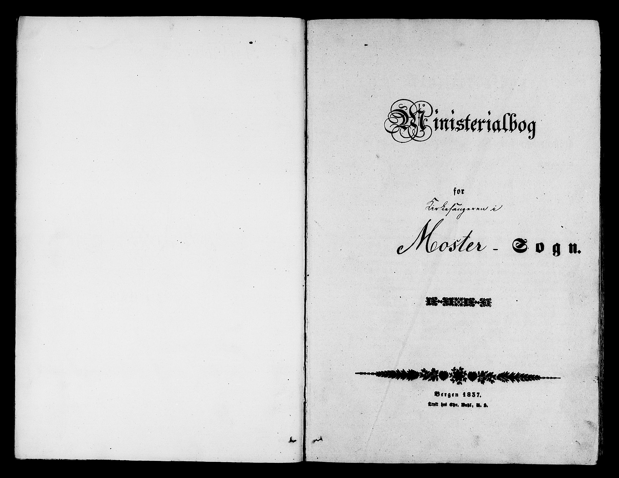 Finnås sokneprestembete, SAB/A-99925/H/Ha/Hab/Haba/L0001: Parish register (copy) no. A 1, 1851-1873