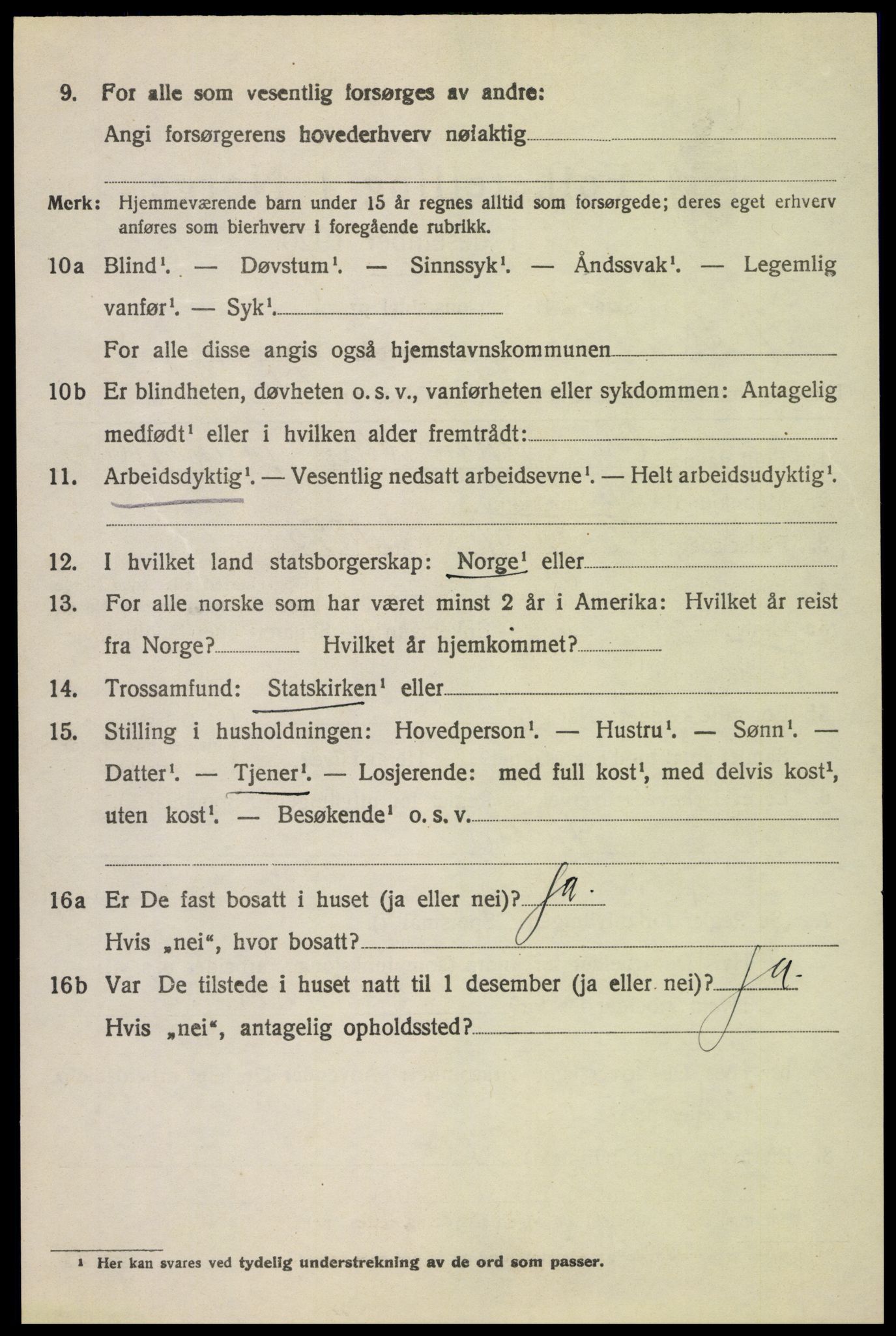 SAH, 1920 census for Nord-Fron, 1920, p. 5973