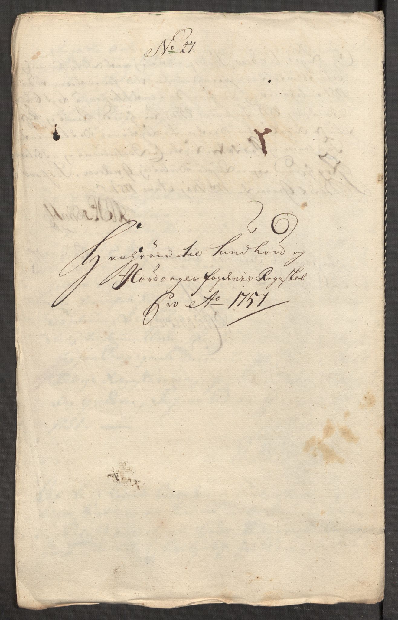 Rentekammeret inntil 1814, Reviderte regnskaper, Fogderegnskap, AV/RA-EA-4092/R48/L3056: Fogderegnskap Sunnhordland og Hardanger, 1751, p. 405