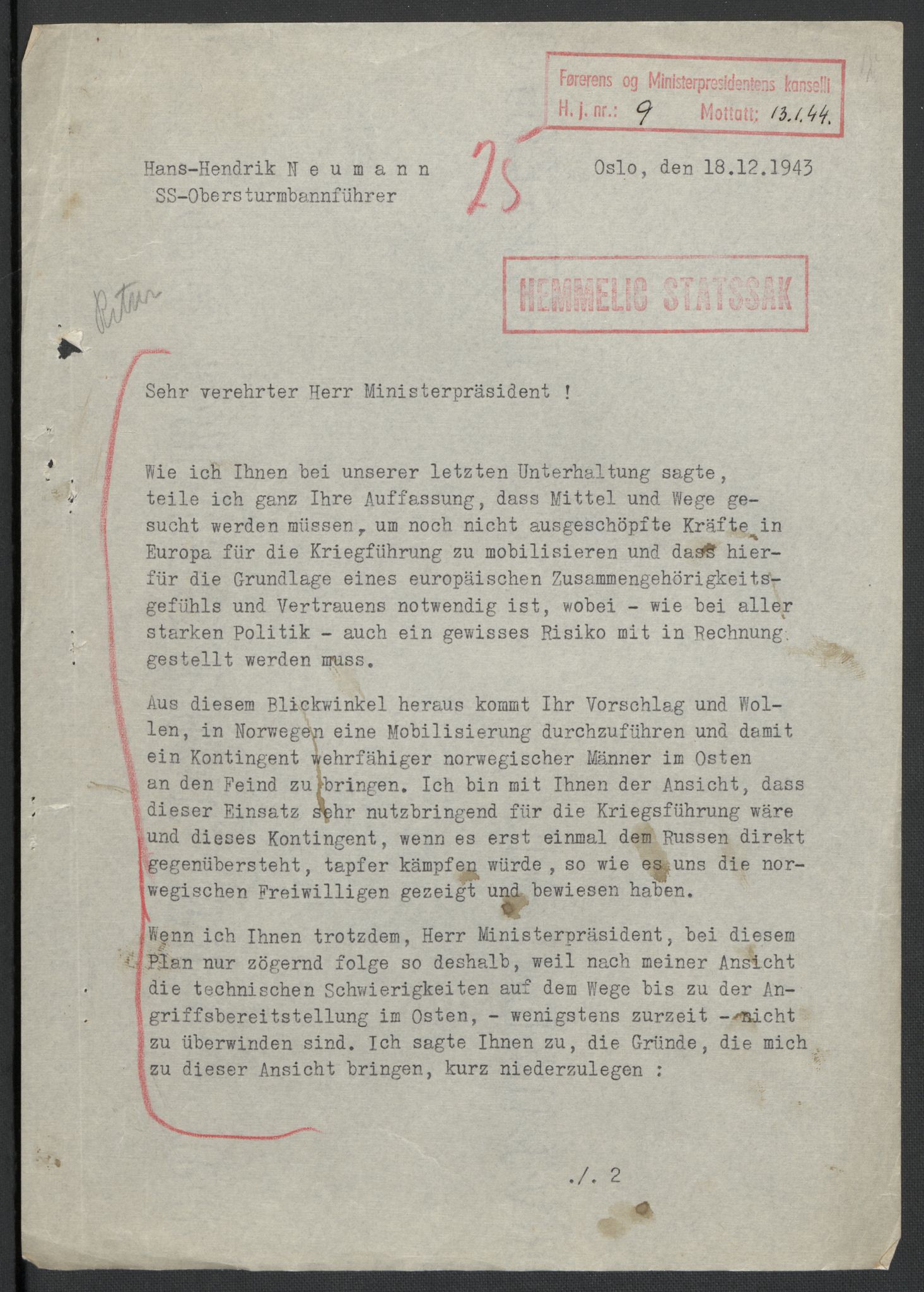 Landssvikarkivet, Oslo politikammer, AV/RA-S-3138-01/D/Da/L0003: Dnr. 29, 1945, p. 670